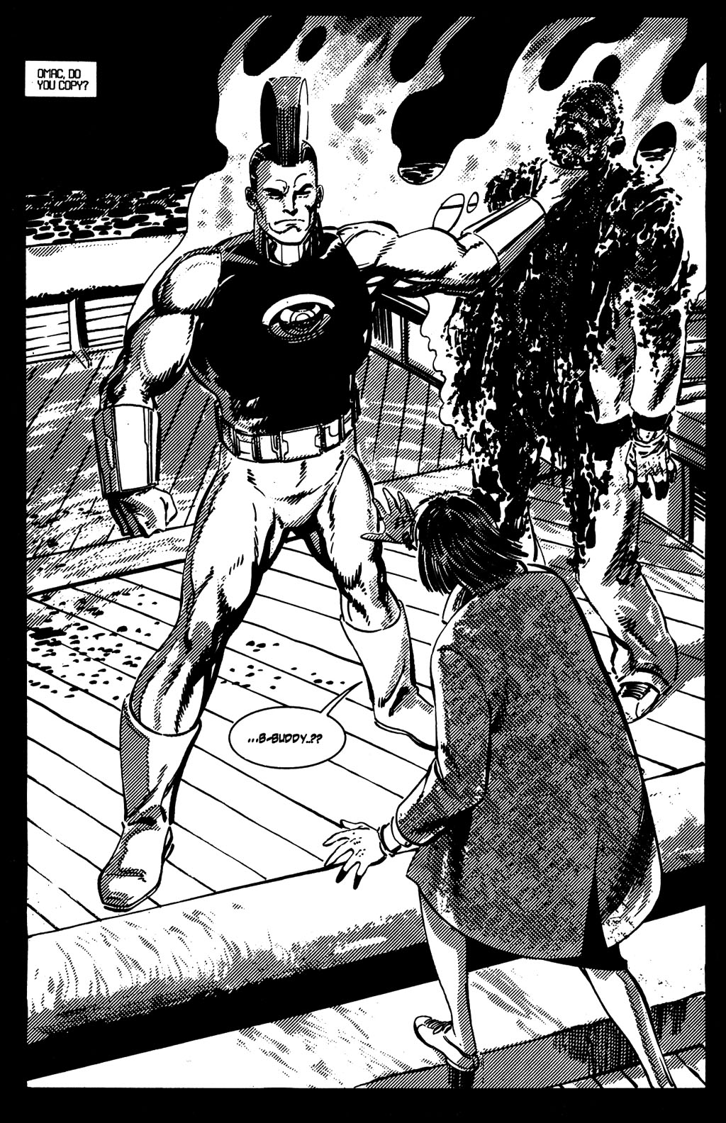 Read online OMAC: One Man Army Corps comic -  Issue #3 - 6