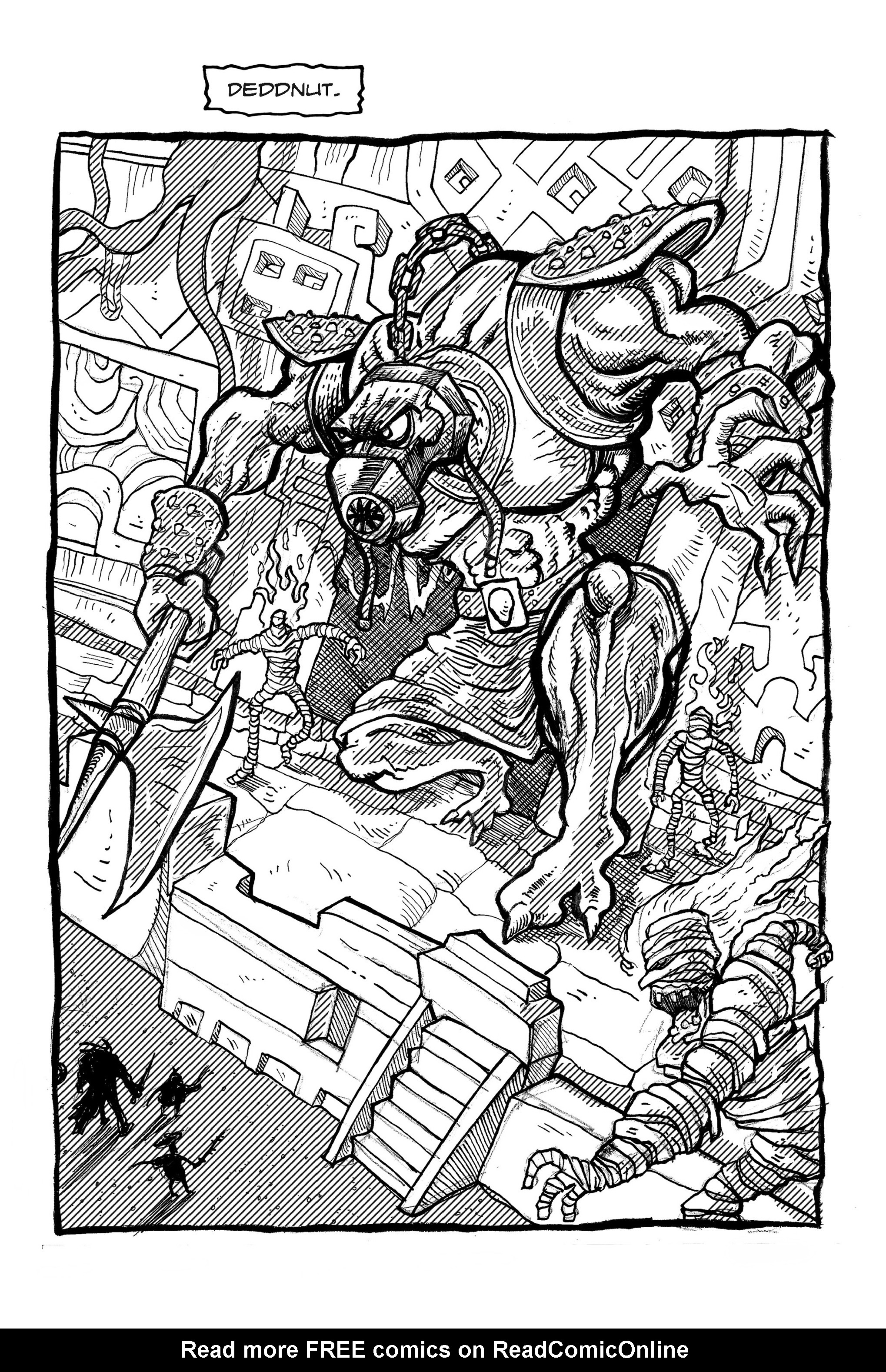 Read online Broadsword, P.I. comic -  Issue #2 - 10