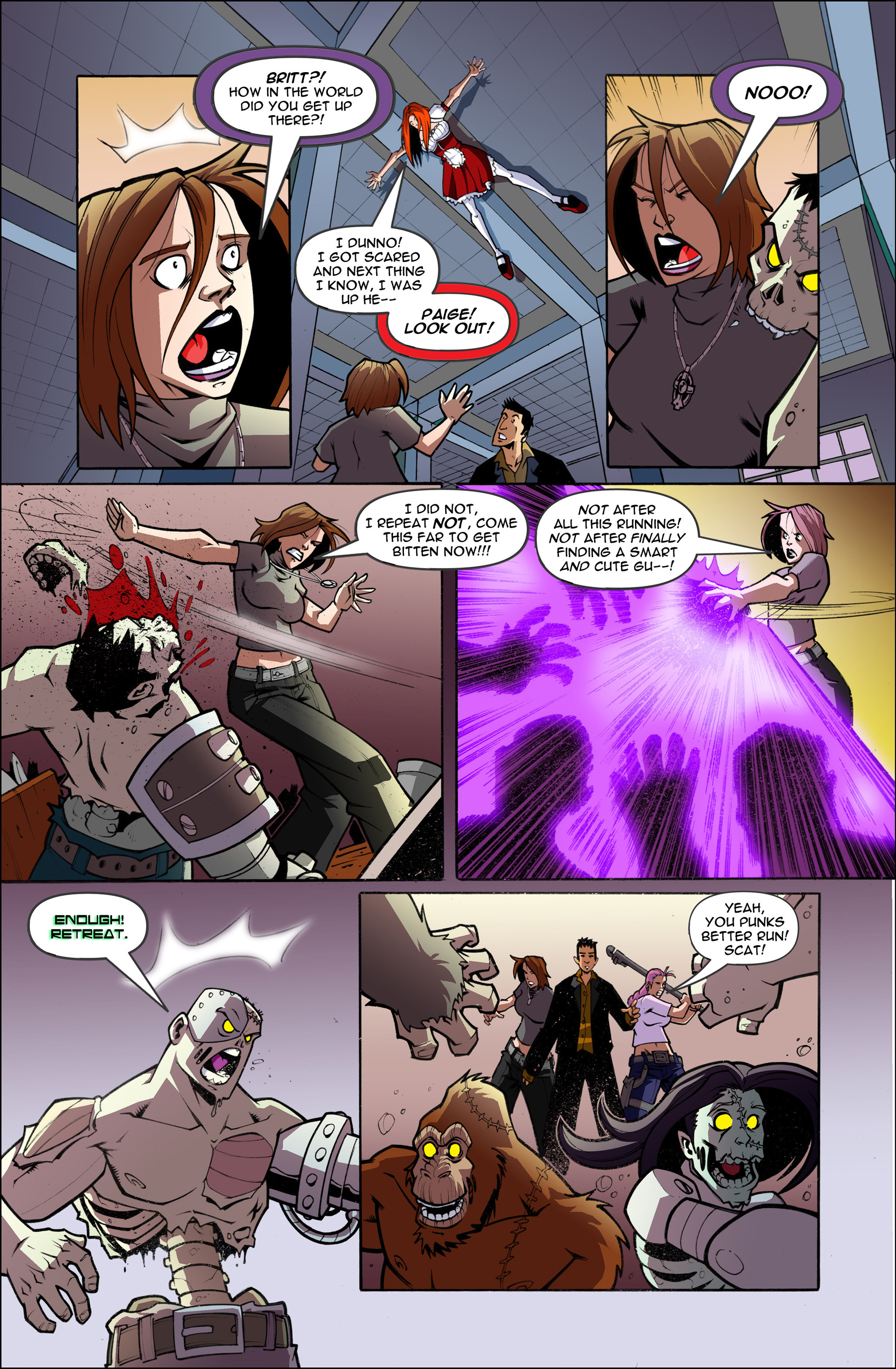 Read online Chaos Campus: Sorority Girls Vs. Zombies comic -  Issue #16 - 15