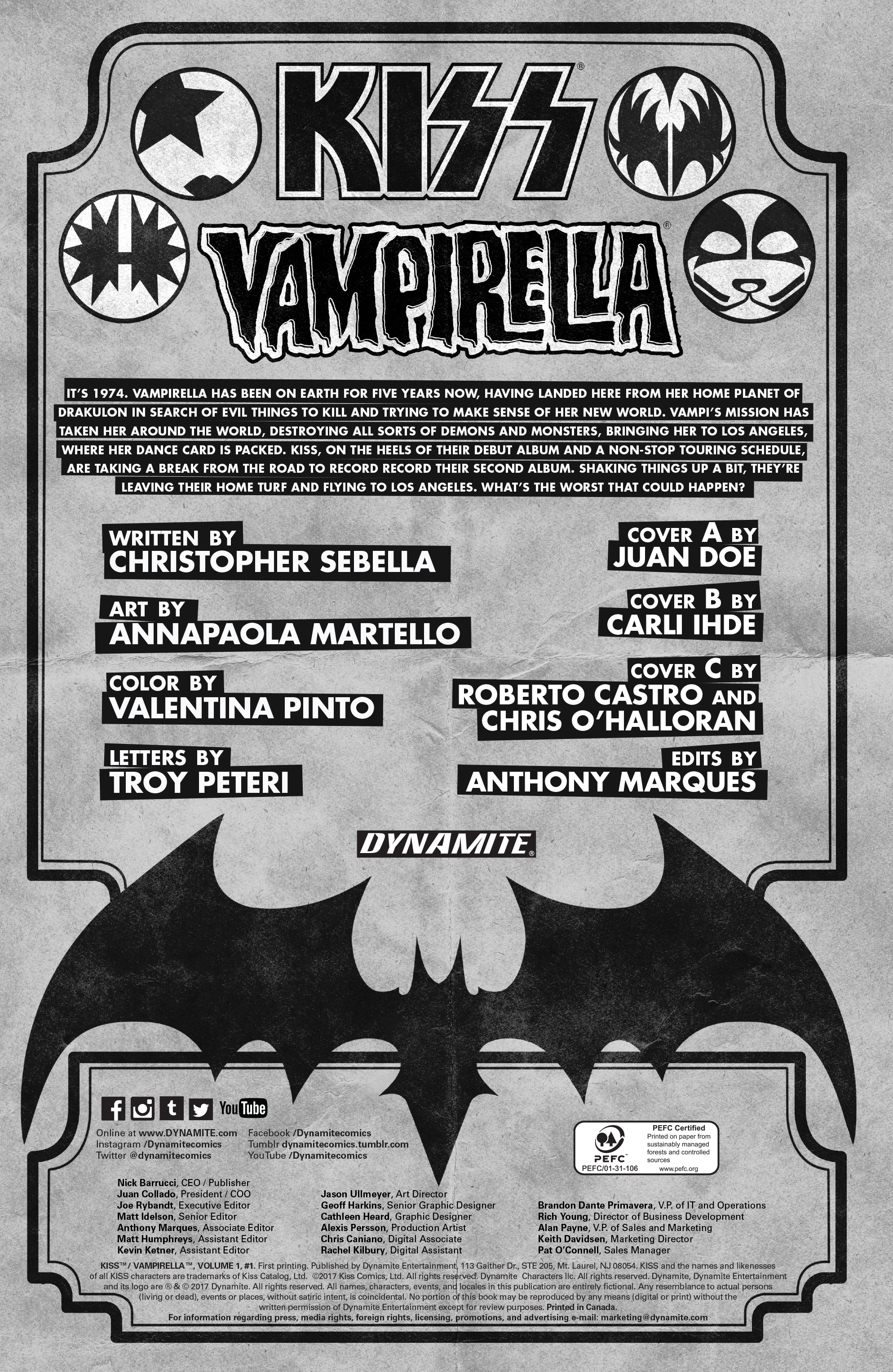 Read online Kiss/Vampirella comic -  Issue #1 - 6