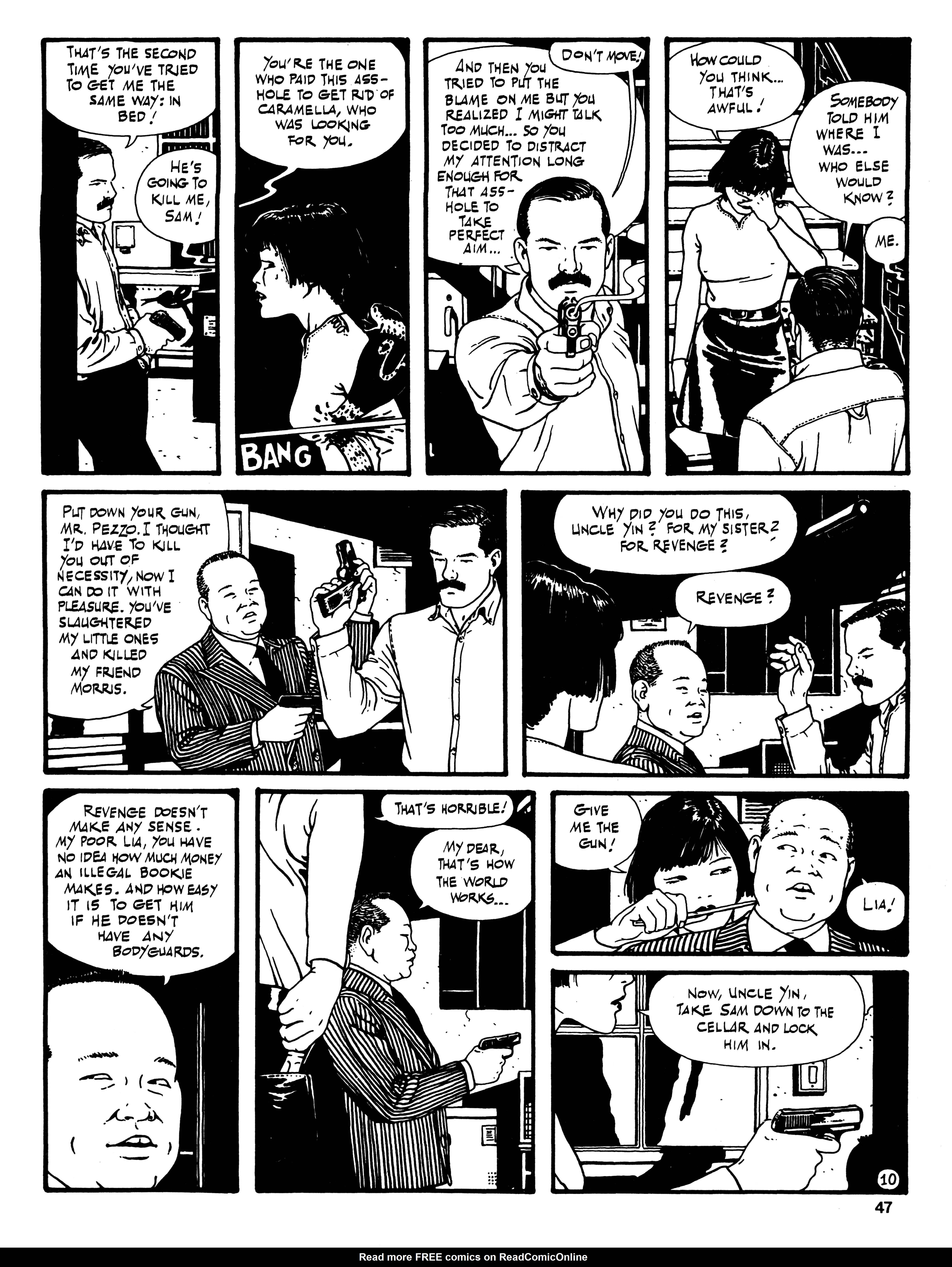 Read online Cases from the Files of Sam Pezzo, P.I. comic -  Issue # Full - 48