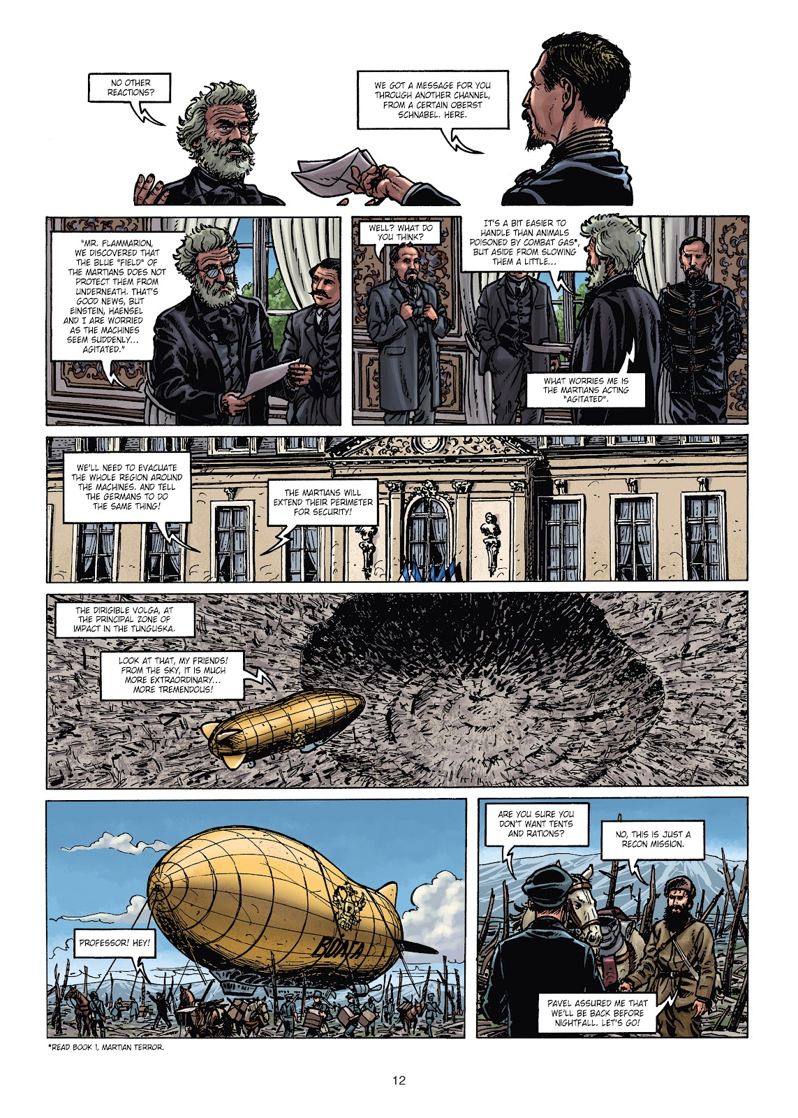 War of the World War One Vol. 3: The Monsters from Mars issue Full - Page 12