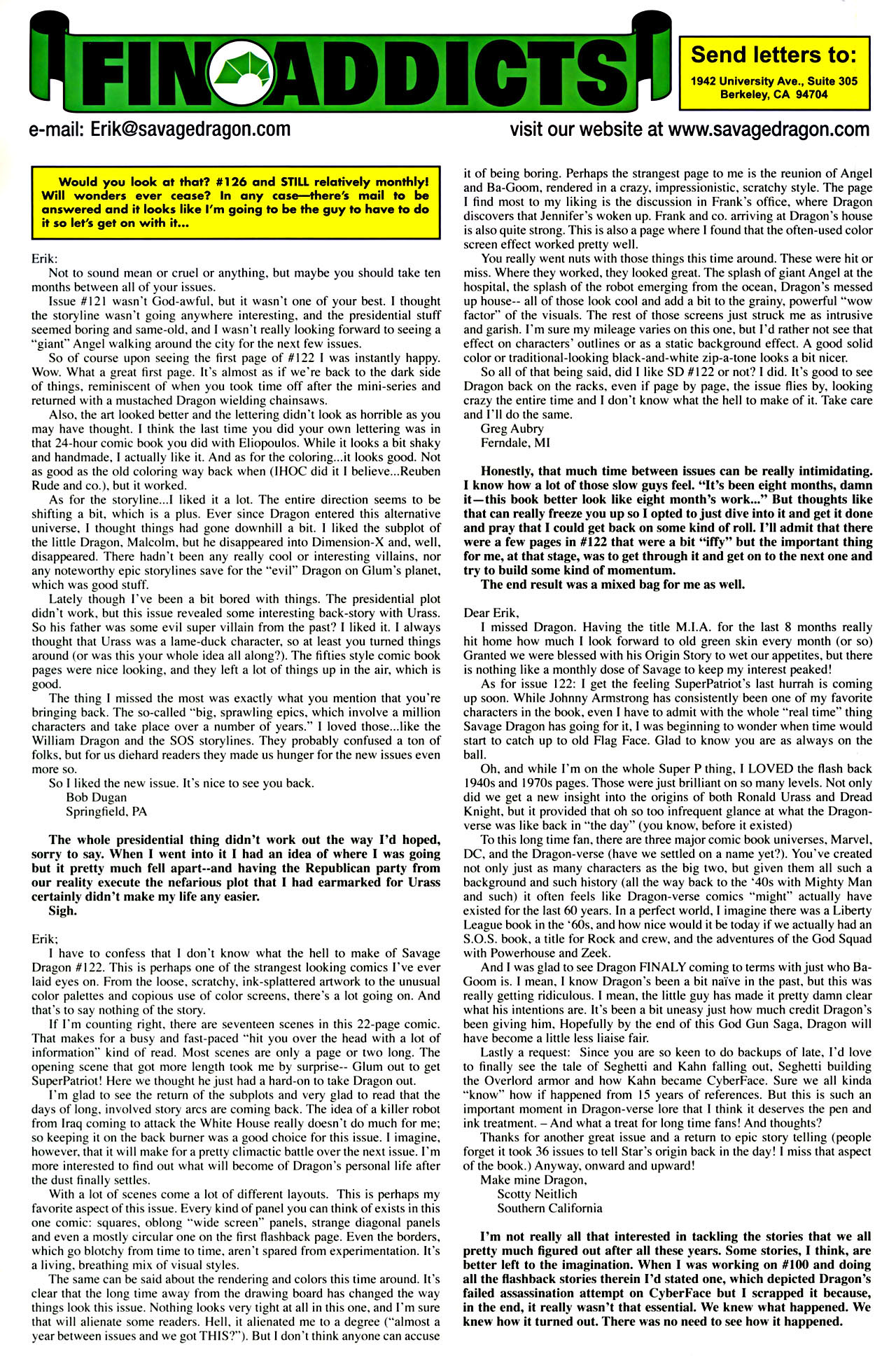 Read online The Savage Dragon (1993) comic -  Issue #126 - 32