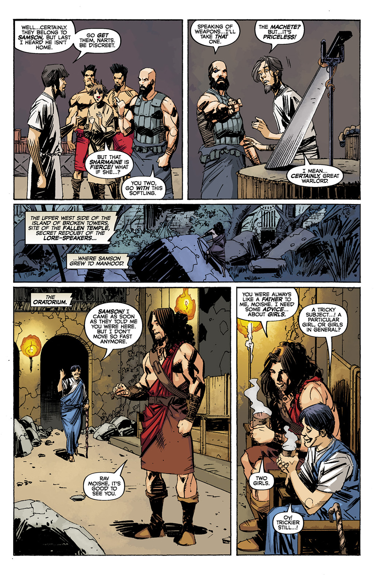 Read online Mighty Samson comic -  Issue #3 - 16