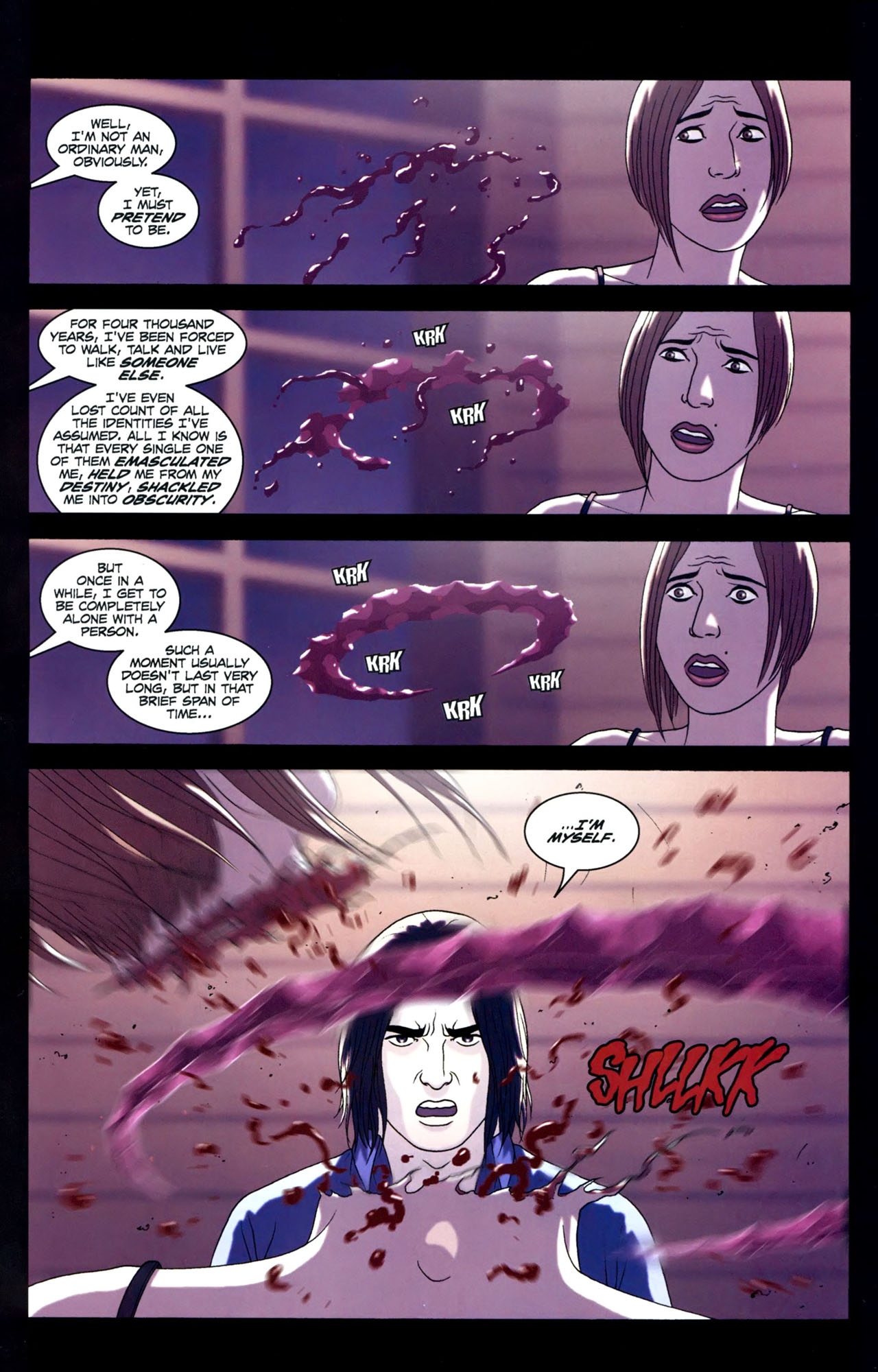 Read online The Sword comic -  Issue #8 - 16
