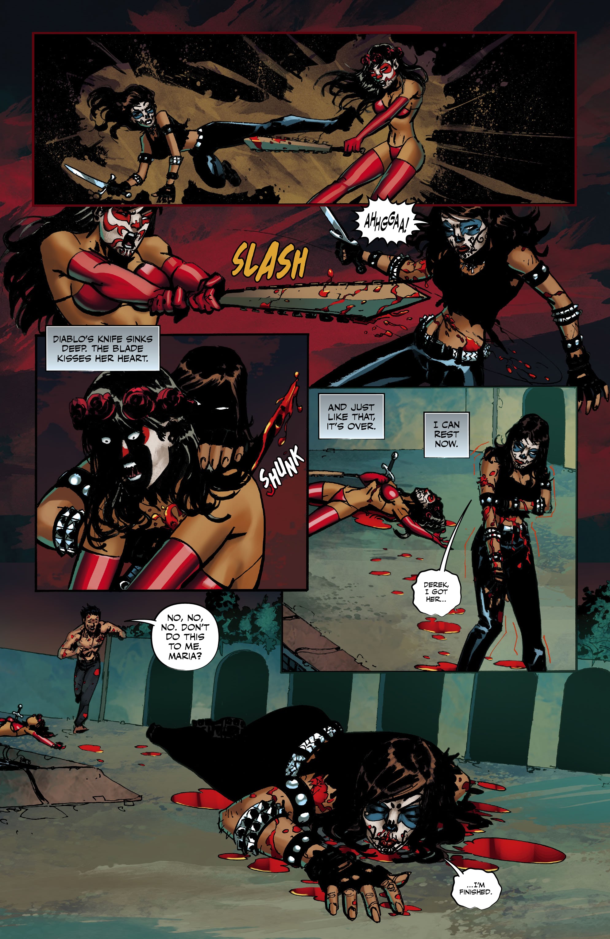 Read online La Muerta: Last Rites comic -  Issue # Full - 48