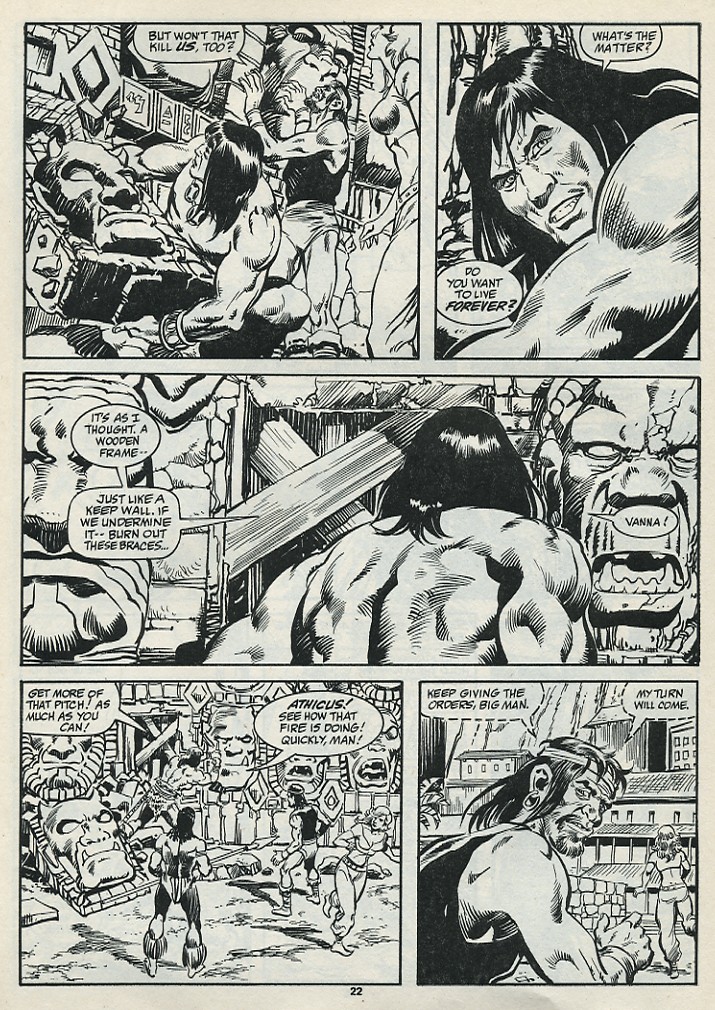 Read online The Savage Sword Of Conan comic -  Issue #182 - 24