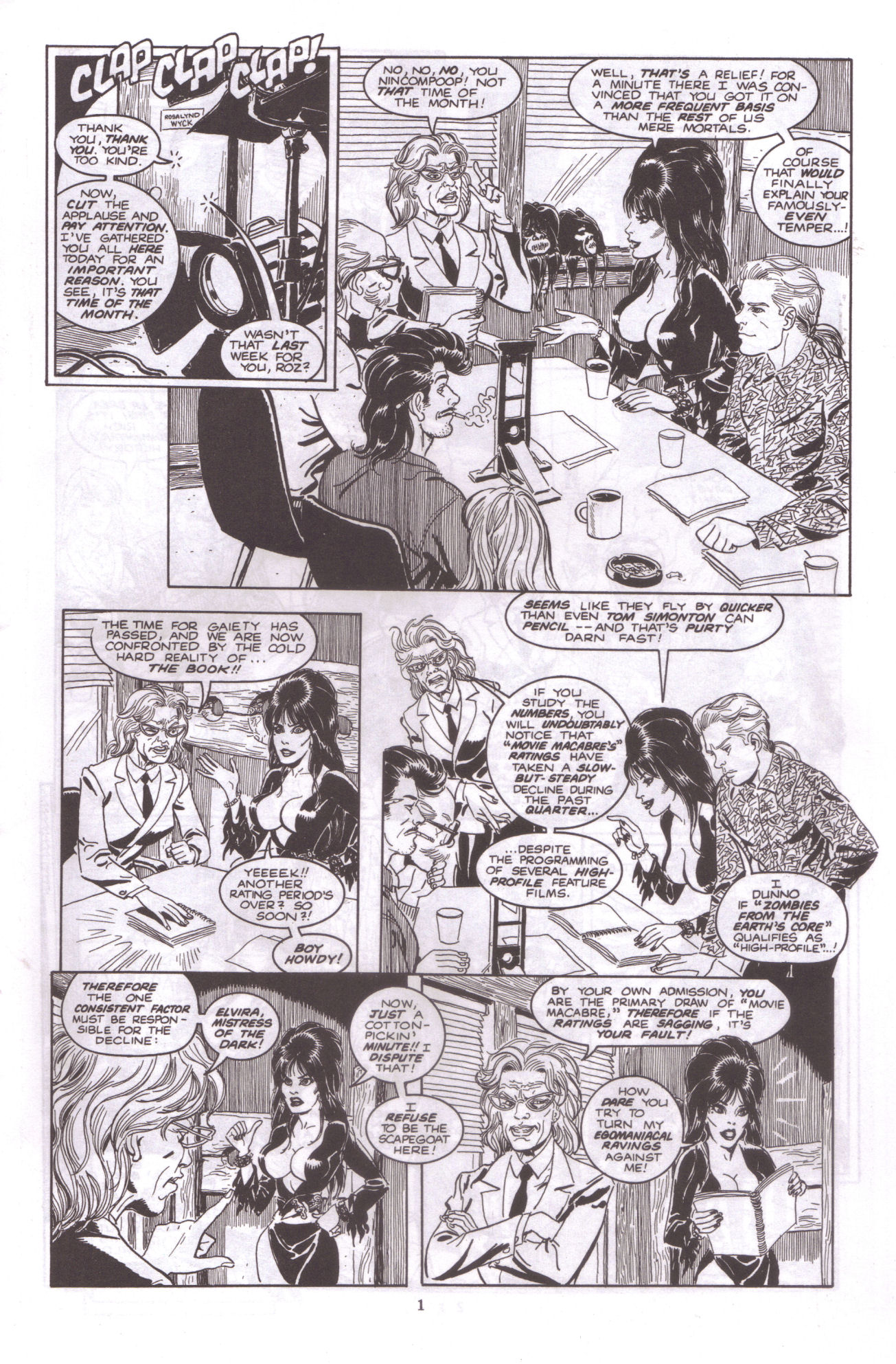 Read online Elvira, Mistress of the Dark comic -  Issue #41 - 3
