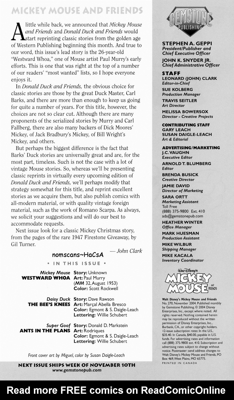 Walt Disney's Mickey Mouse issue 270 - Page 2