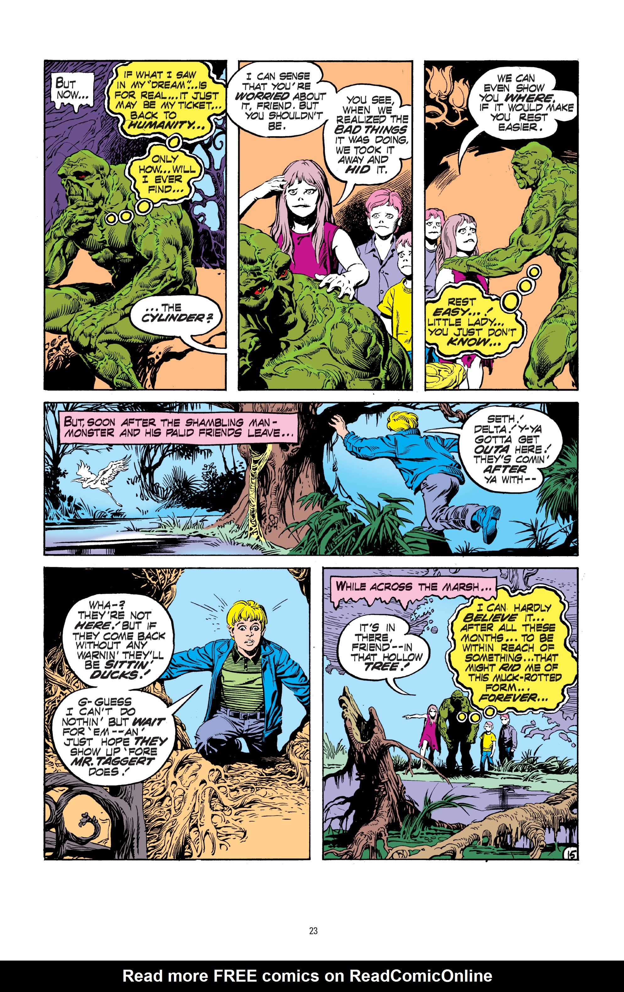 Read online Swamp Thing: The Bronze Age comic -  Issue # TPB 2 (Part 1) - 20