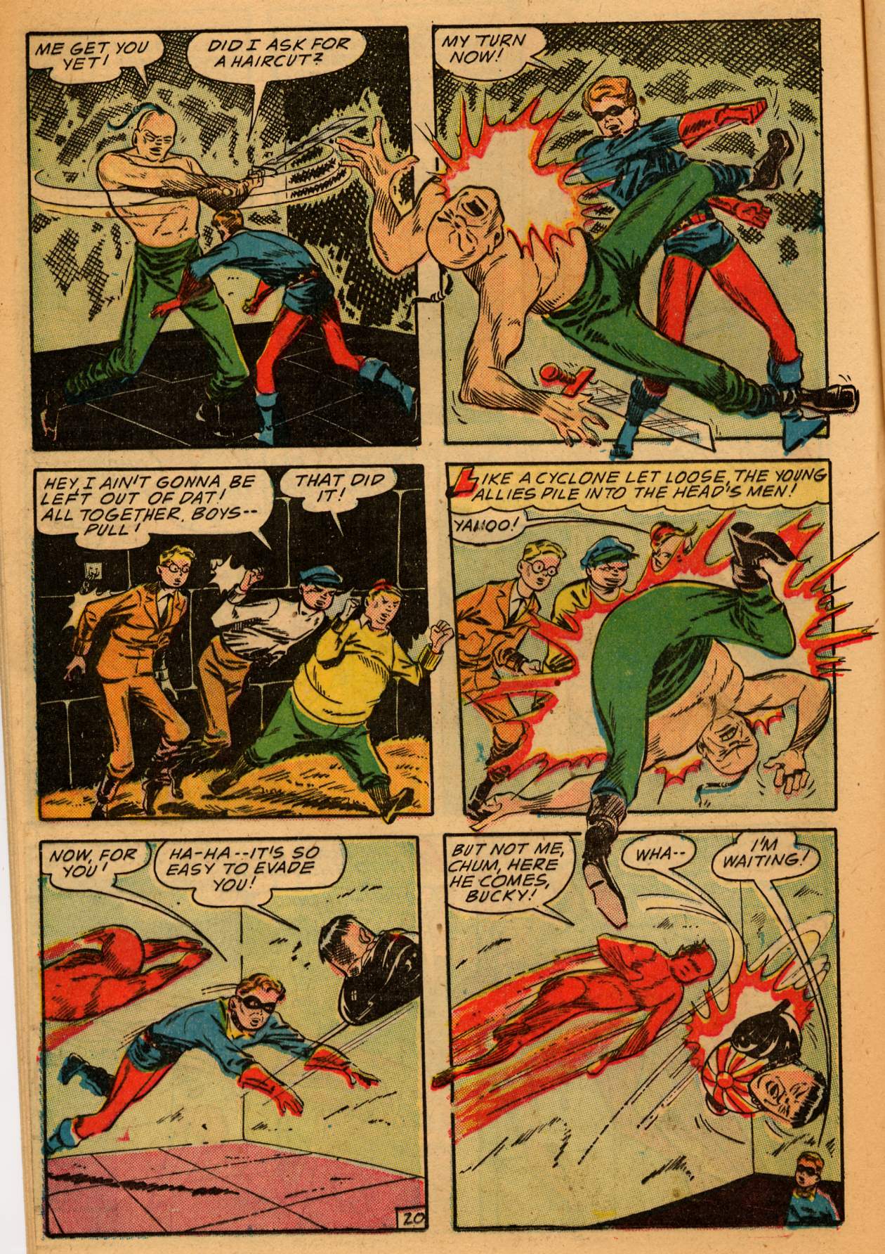 Read online Young Allies Comics comic -  Issue #12 - 22