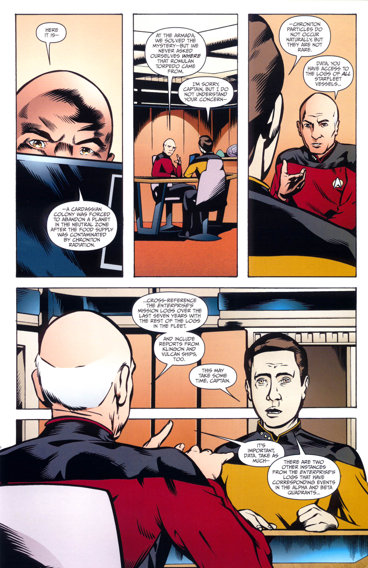 Read online Star Trek: The Next Generation: The Space Between comic -  Issue #5 - 22