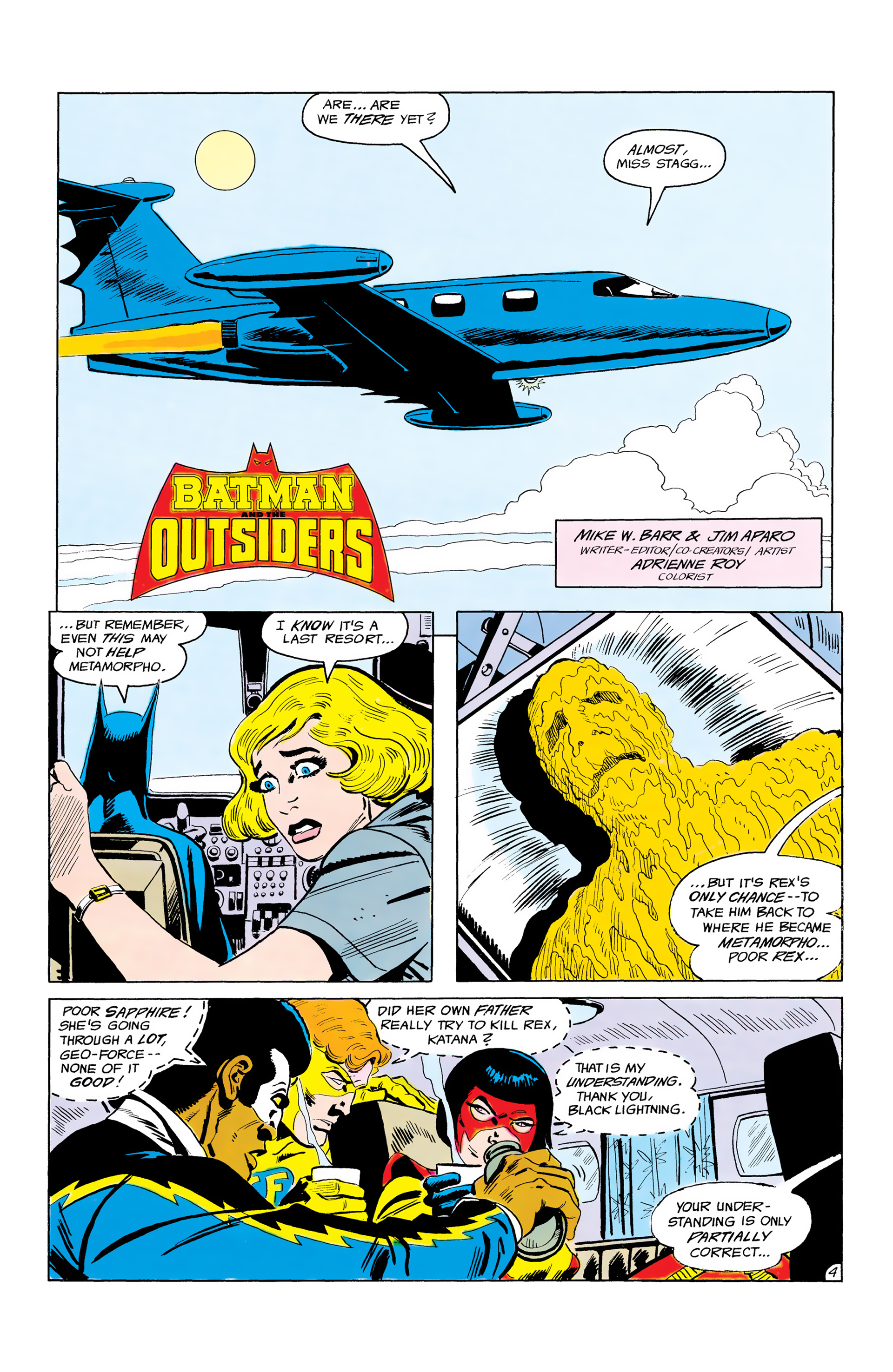 Read online Batman and the Outsiders (1983) comic -  Issue #17 - 5