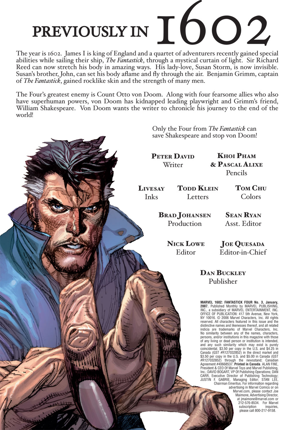 Read online Marvel 1602: Fantastick Four comic -  Issue #3 - 2