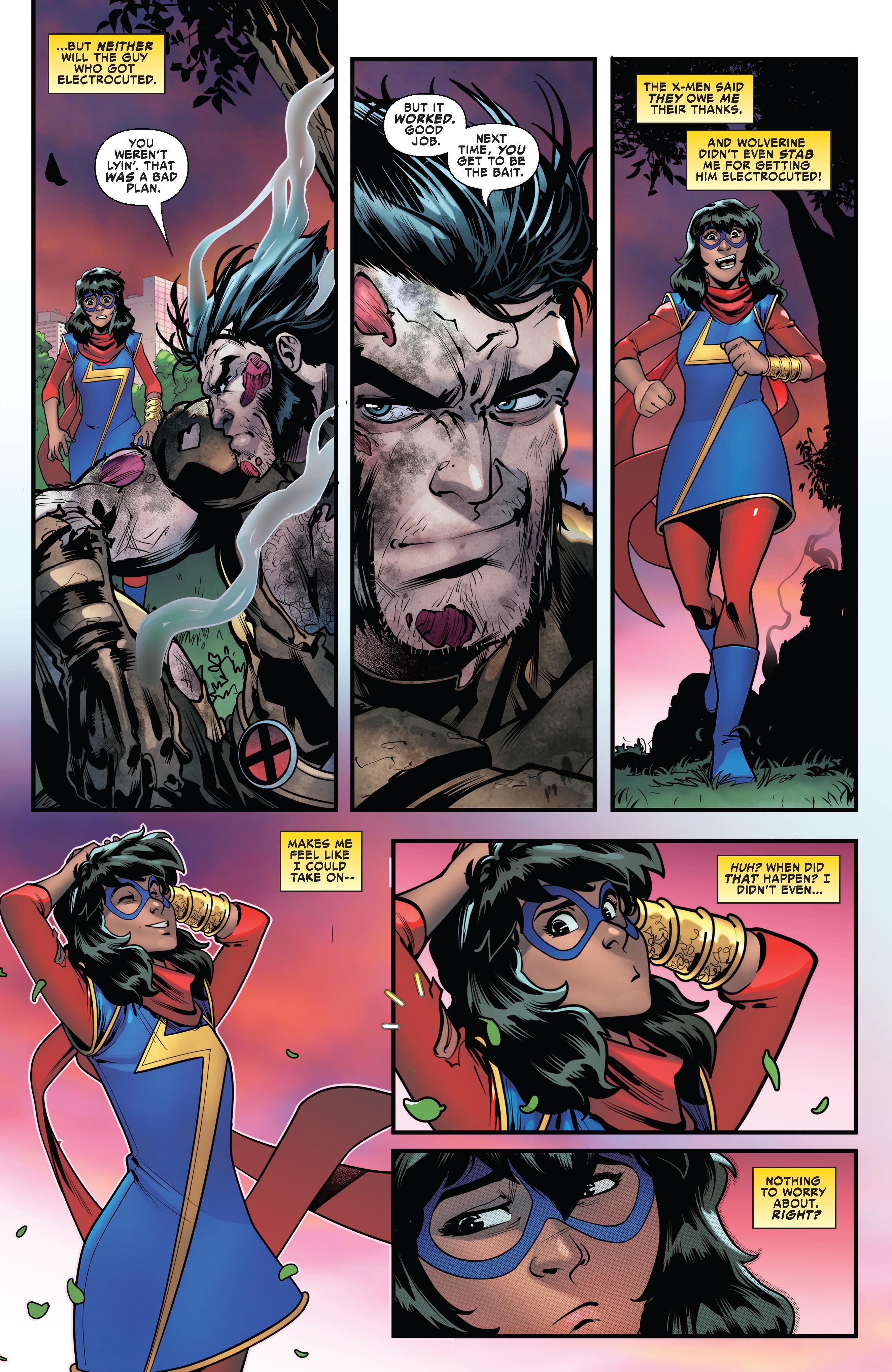 Read online Ms. Marvel: Fists of Justice comic -  Issue # TPB - 33