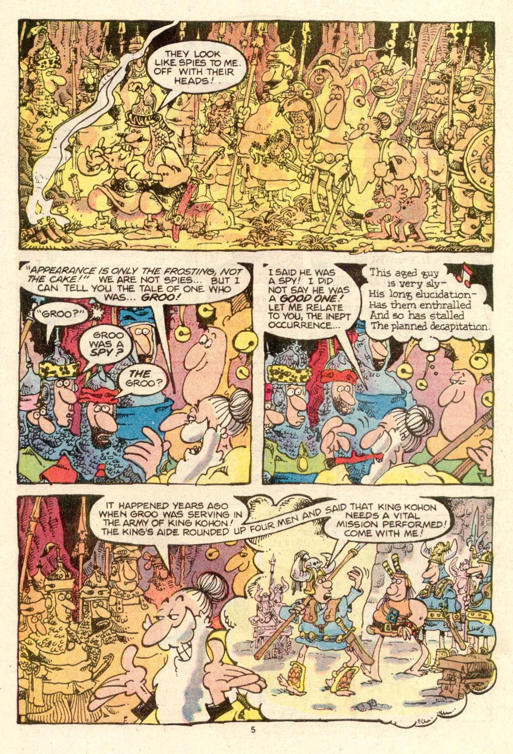 Read online Sergio Aragonés Groo the Wanderer comic -  Issue #27 - 5