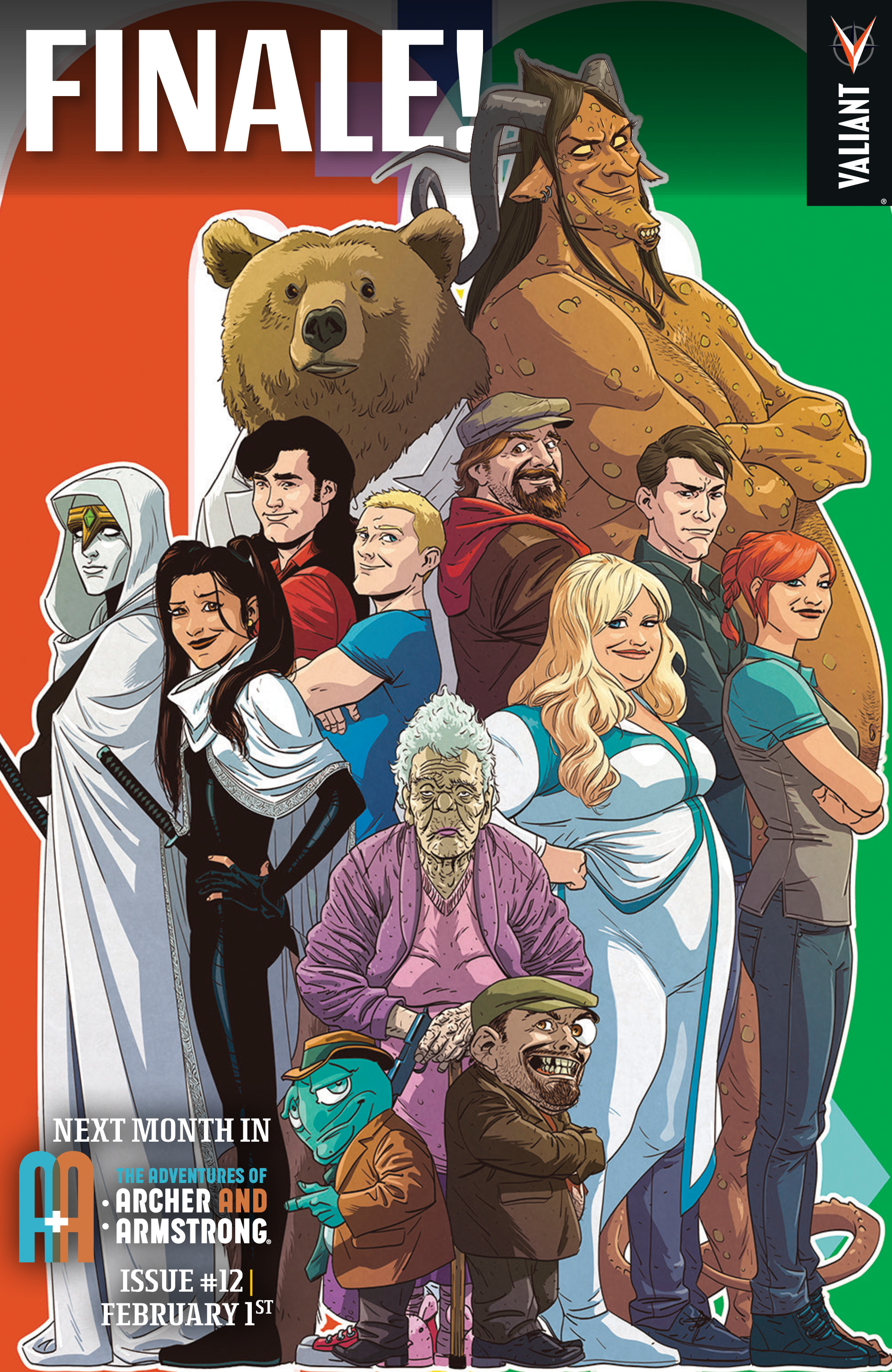 Read online A&A: The Adventures of Archer & Armstrong comic -  Issue #11 - 26