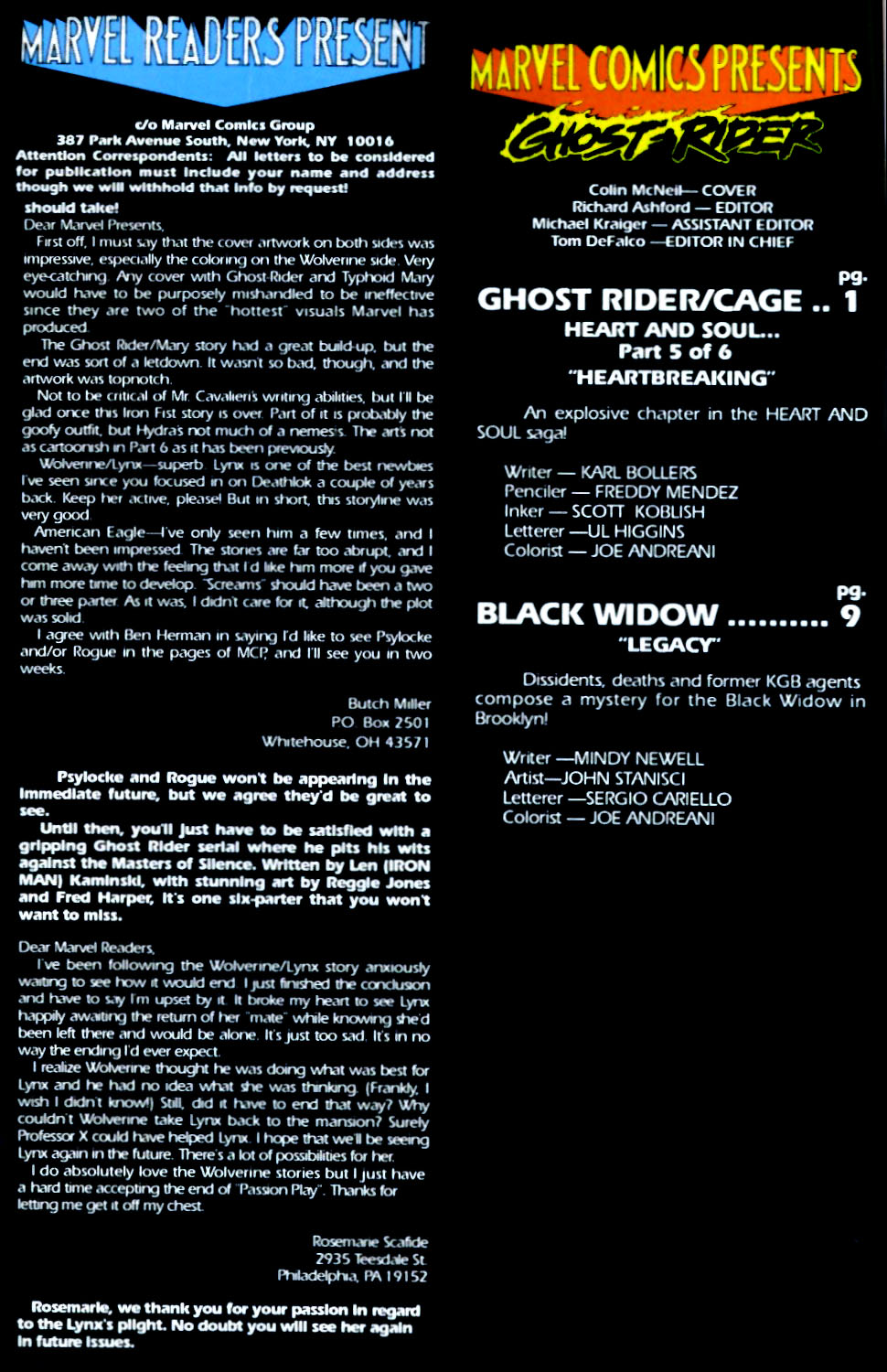 Read online Marvel Comics Presents (1988) comic -  Issue #135 - 2