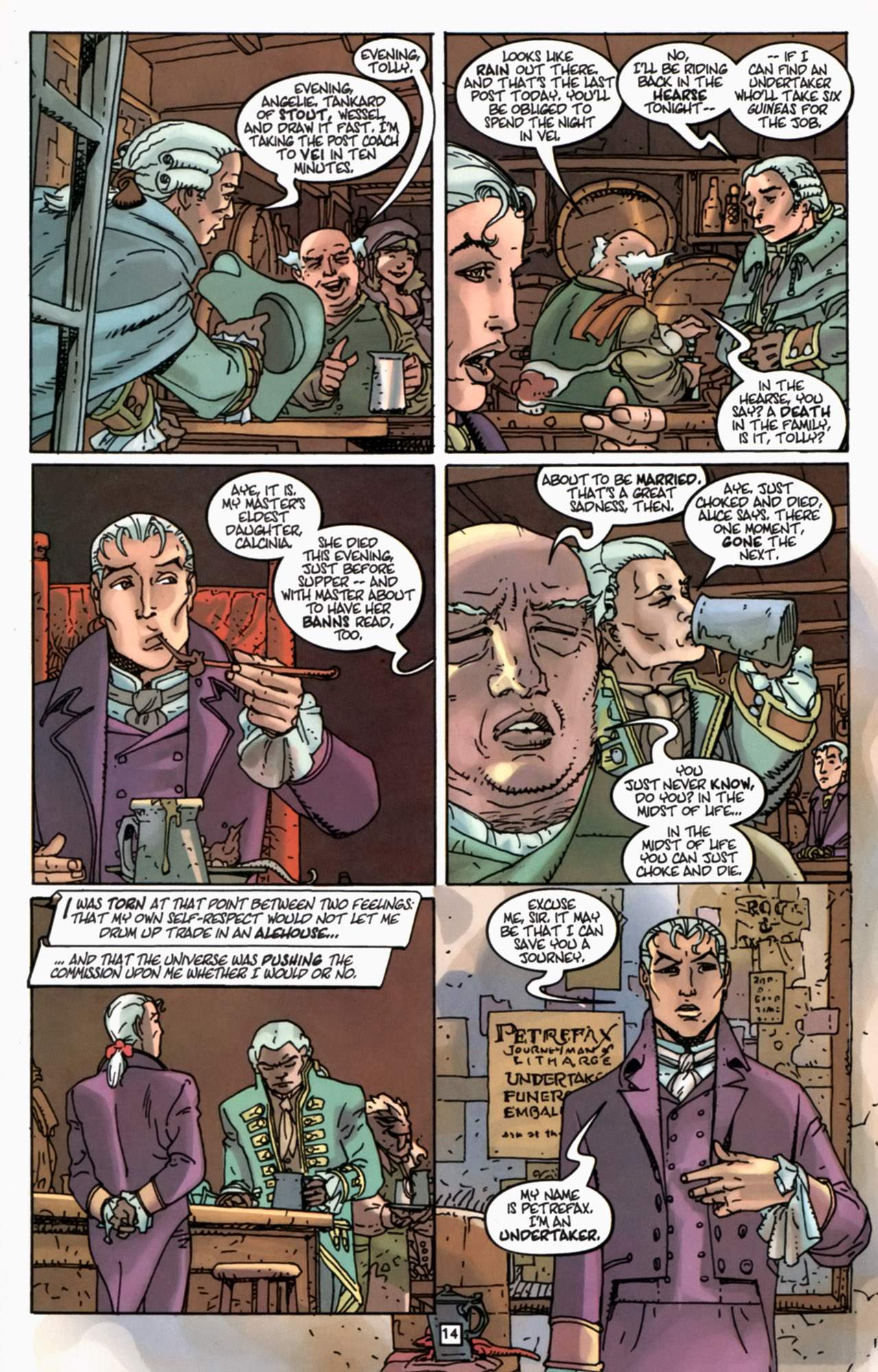 Read online Sandman Presents: Petrefax comic -  Issue #1 - 17