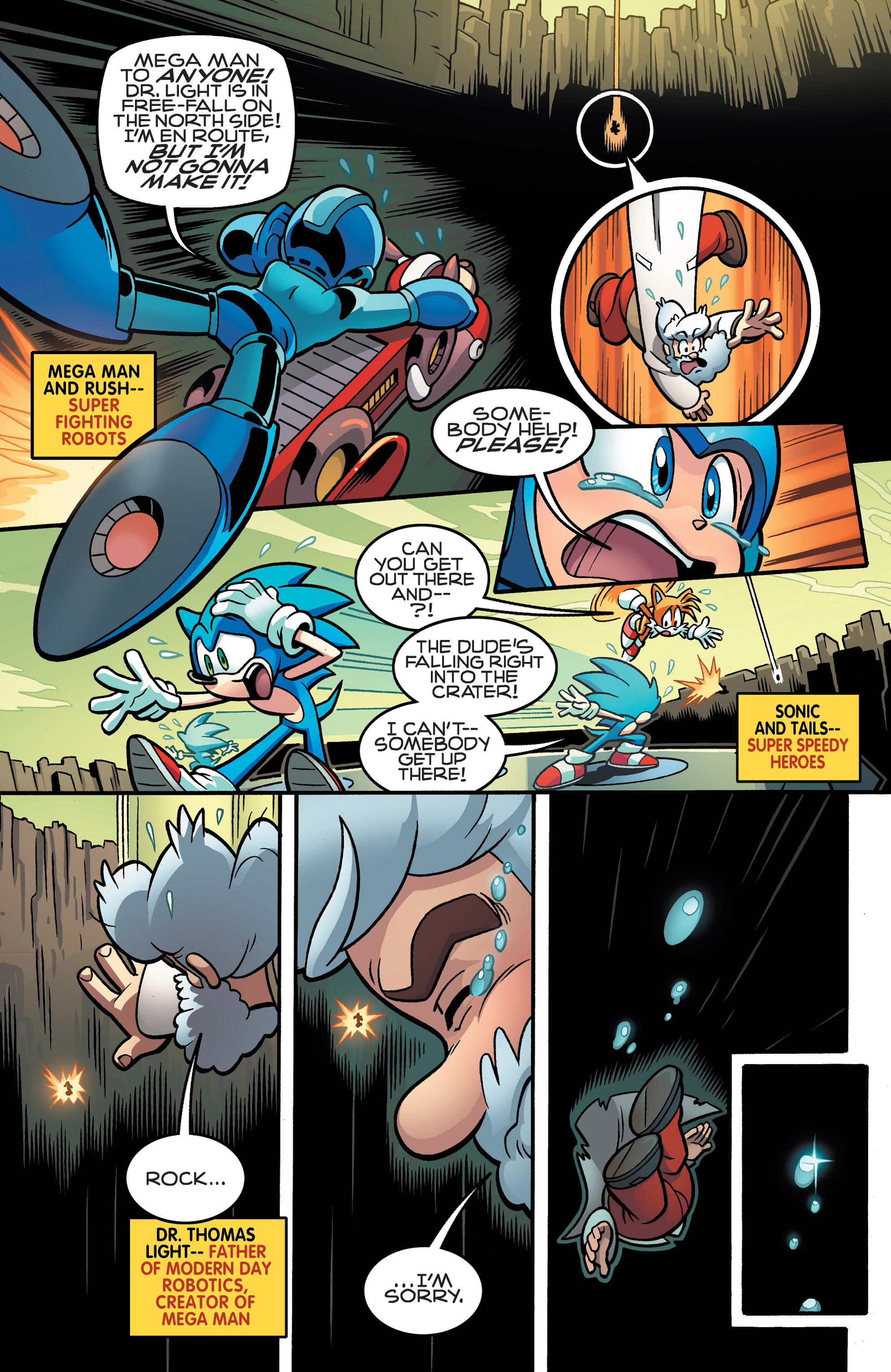 Read online Sonic Mega Man Worlds Collide comic -  Issue # Vol 3 - 51