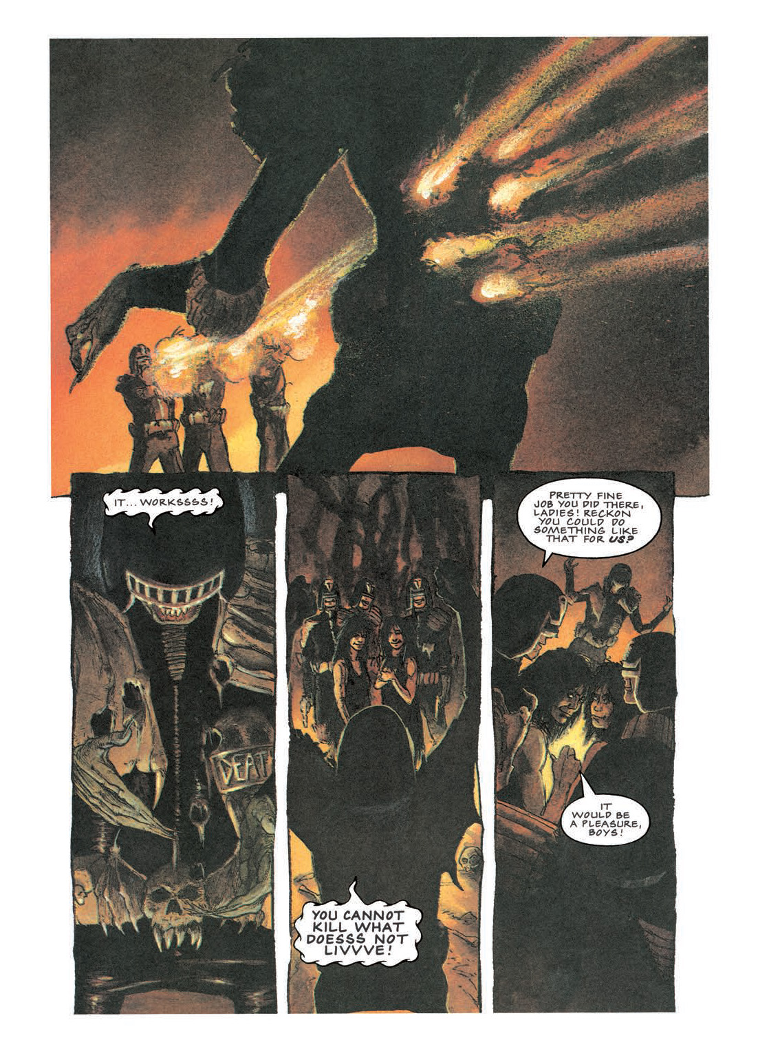 Read online Judge Death comic -  Issue # TPB Young Death - Boyhood of a Superfiend - 71