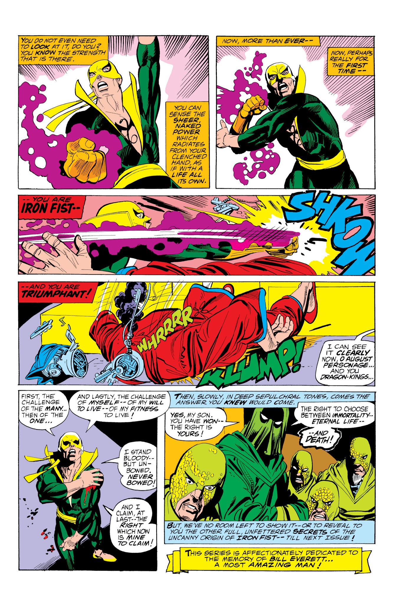 Read online Marvel Masterworks: Iron Fist comic -  Issue # TPB 1 (Part 1) - 25