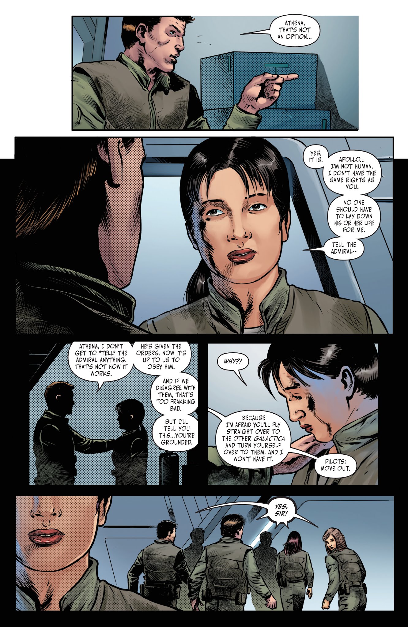 Read online Battlestar Galactica BSG vs. BSG comic -  Issue # _TPB (Part 2) - 10