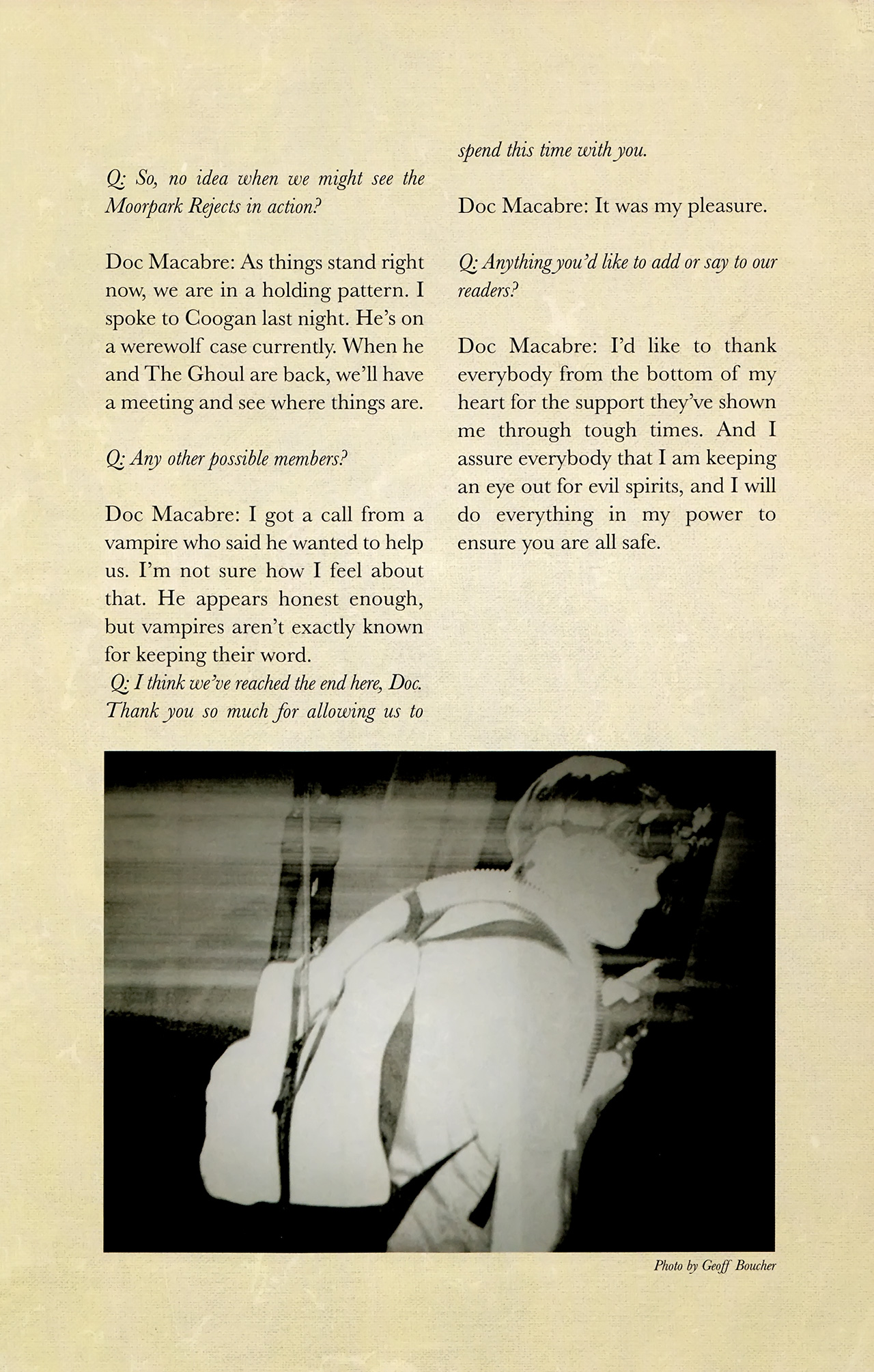 Read online Doc Macabre comic -  Issue #3 - 22