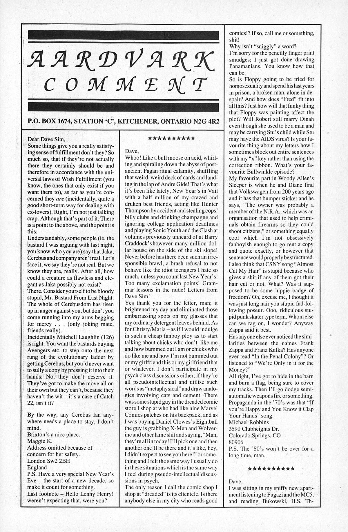 Cerebus Issue #131 #130 - English 22