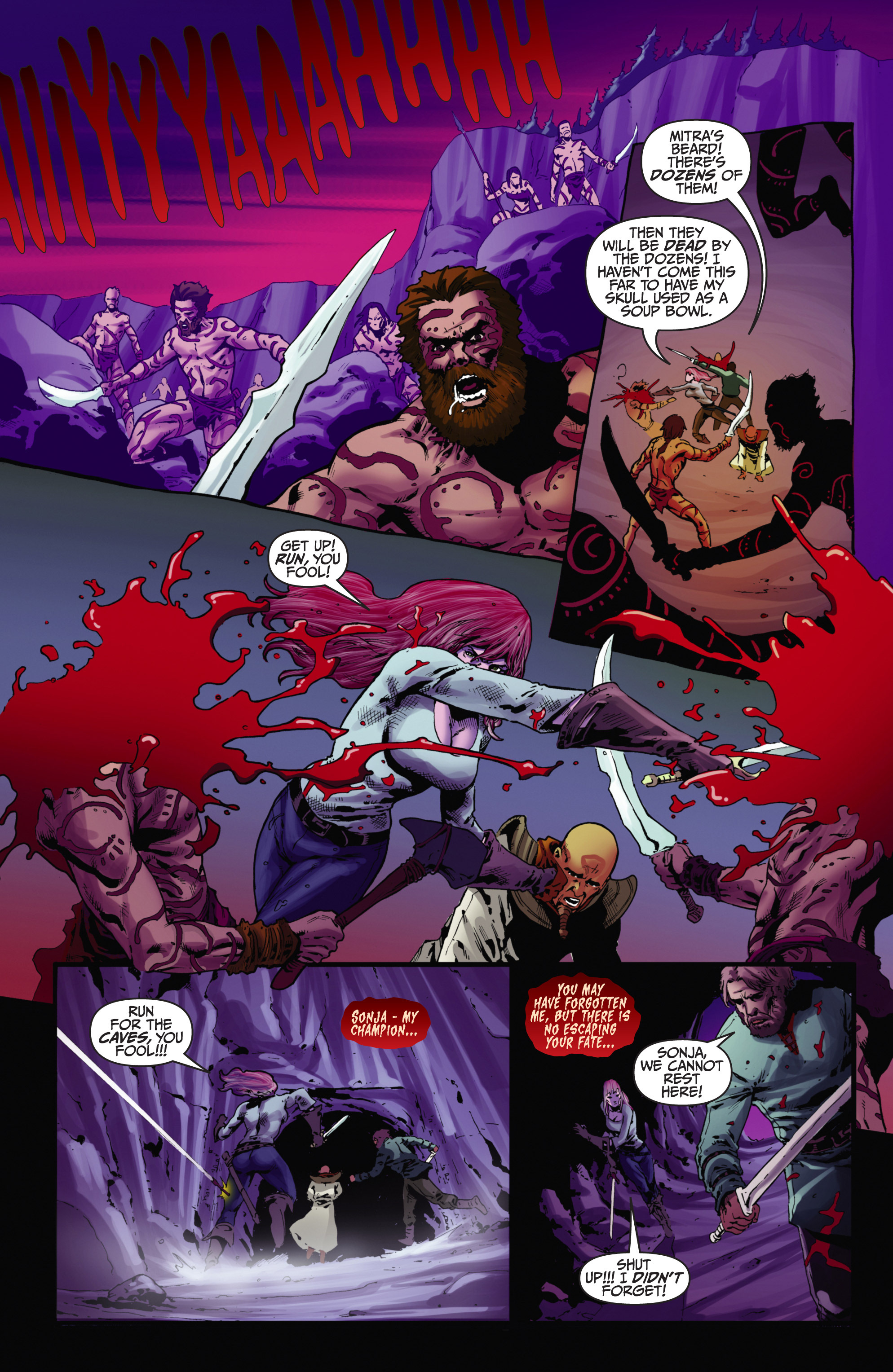 Read online Red Sonja: Vulture's Circle comic -  Issue #3 - 16