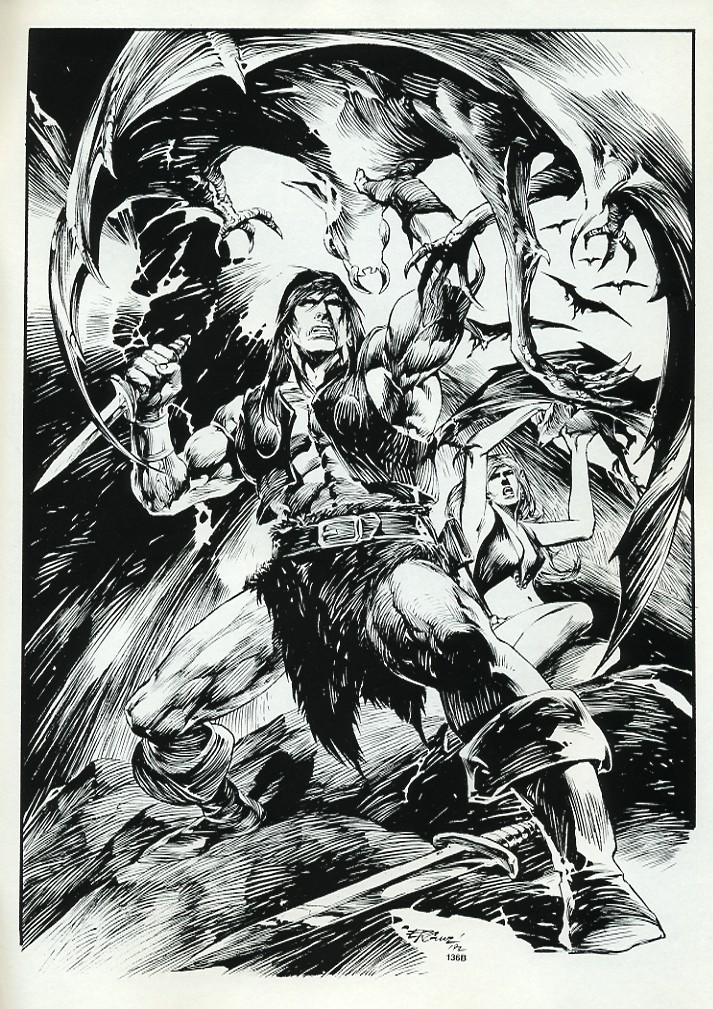 Read online The Savage Sword Of Conan comic -  Issue #198 - 67
