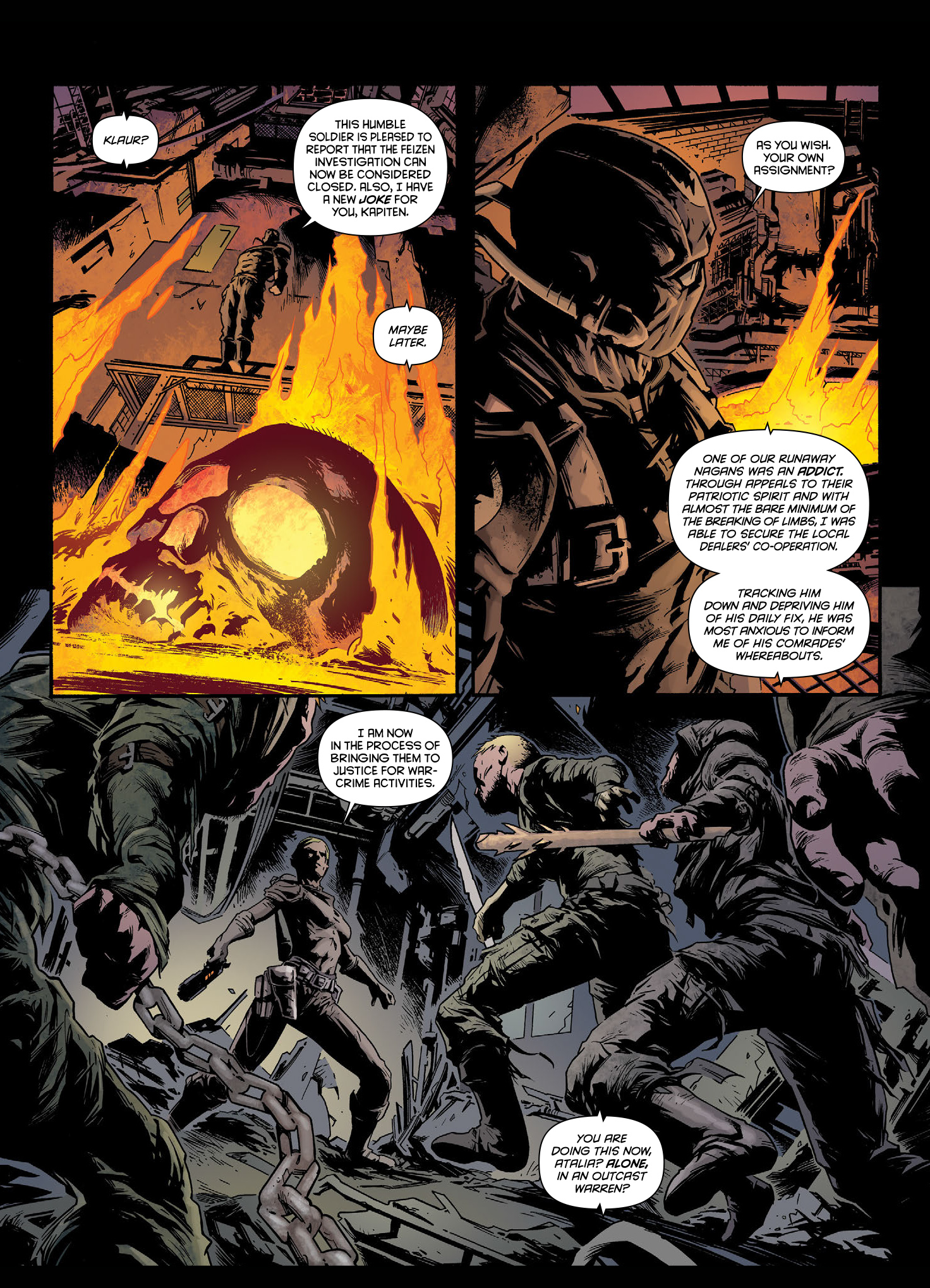 Read online Jaegir: Beasts Within comic -  Issue # TPB - 18