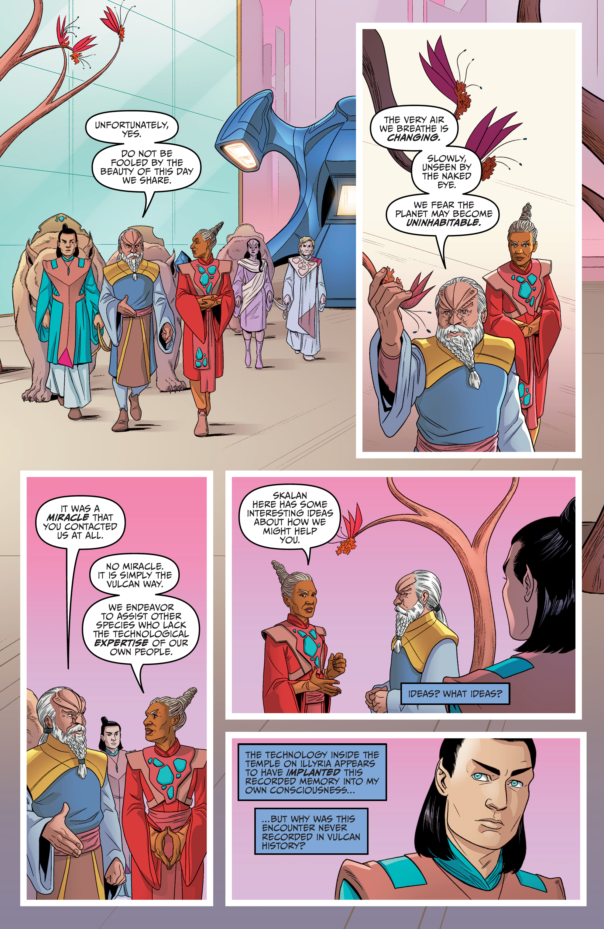 Read online Star Trek: Strange New Worlds - The Illyrian Enigma comic -  Issue #3 - 11