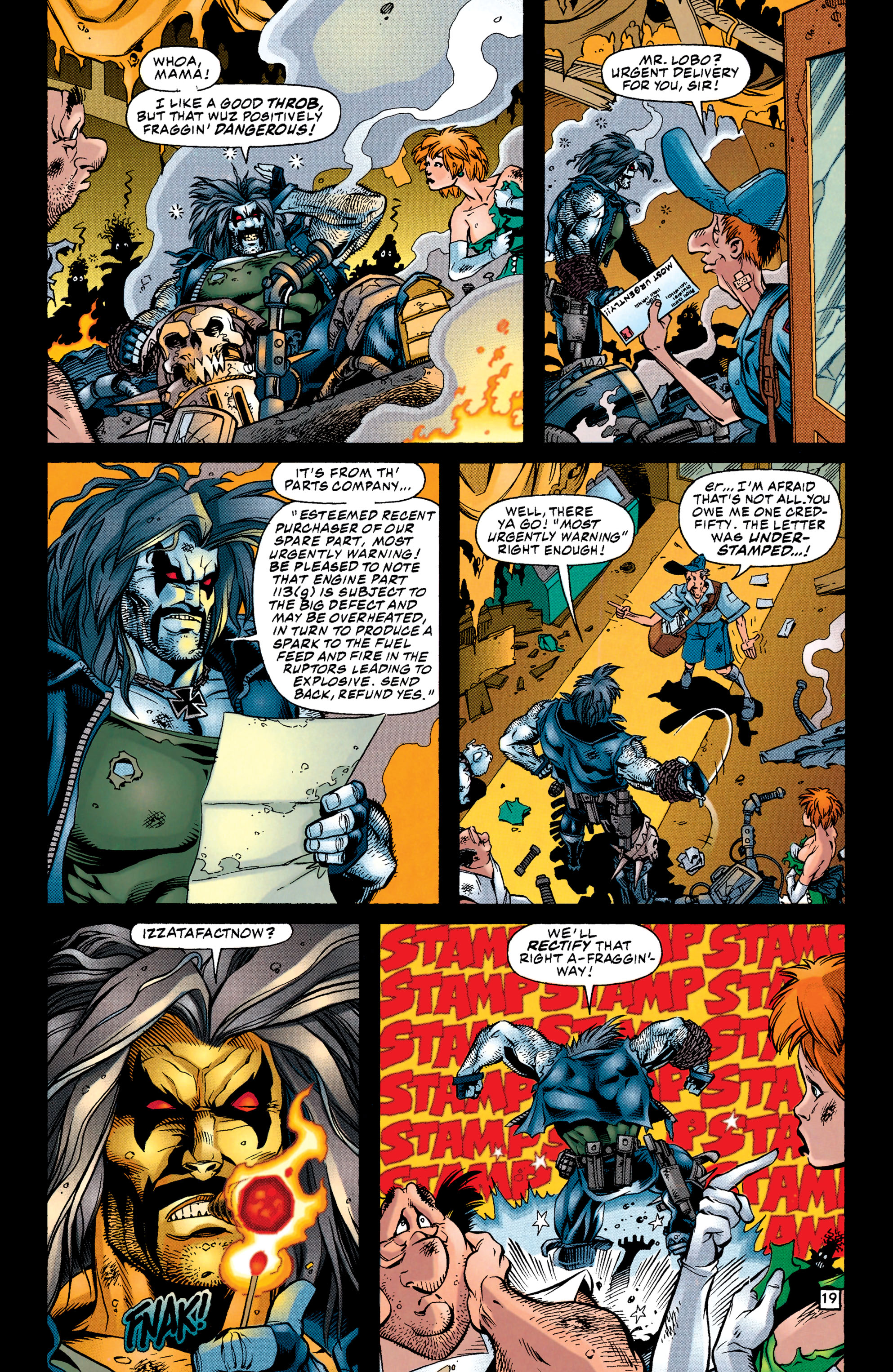 Read online Lobo (1993) comic -  Issue #12 - 20