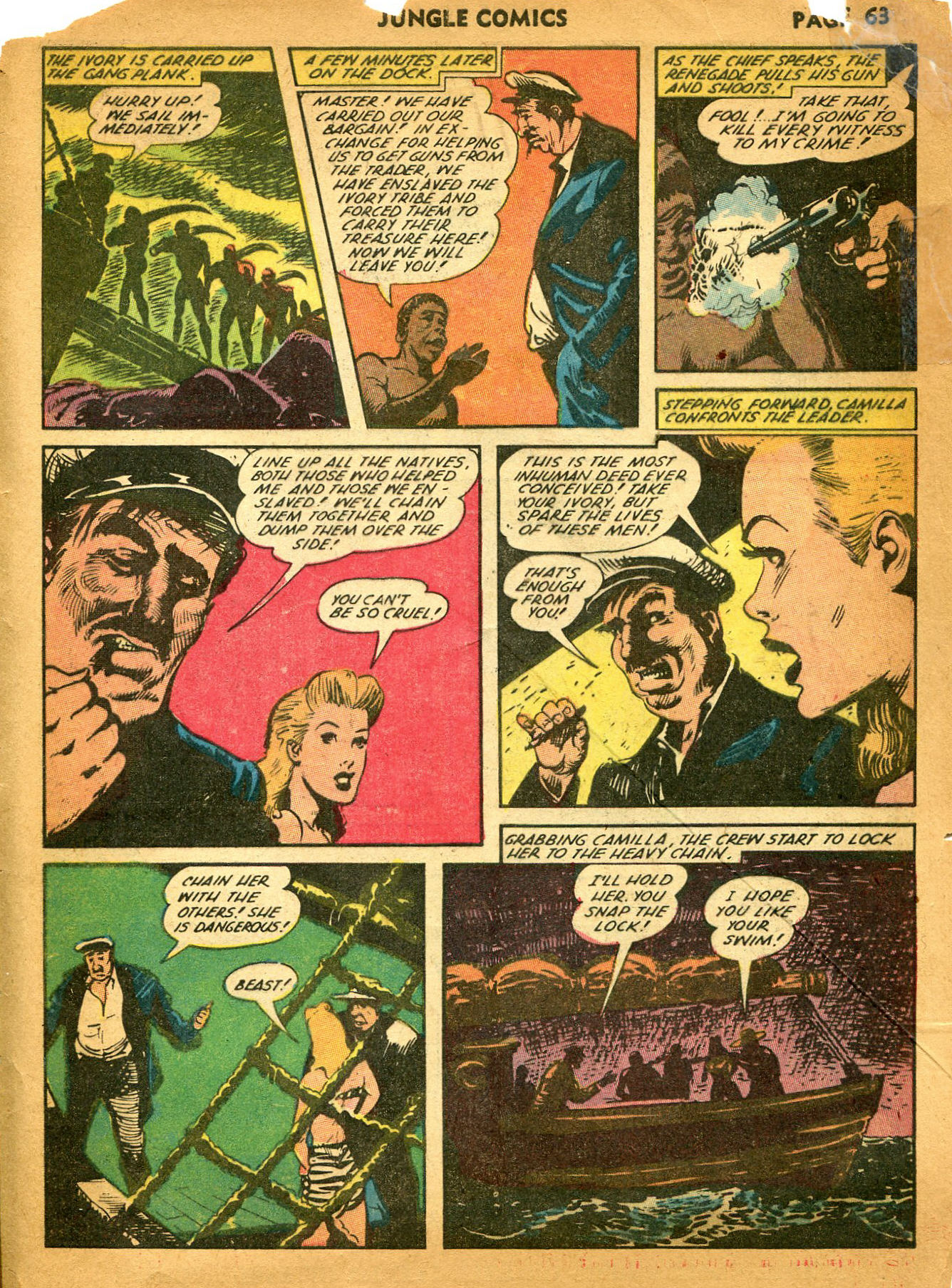 Read online Jungle Comics comic -  Issue #35 - 65