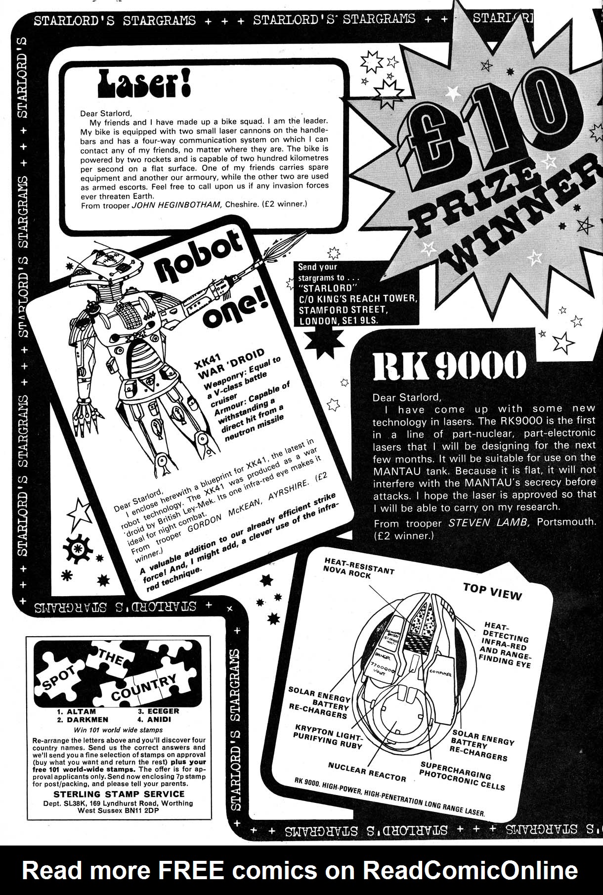 Read online Starlord comic -  Issue #20 - 13