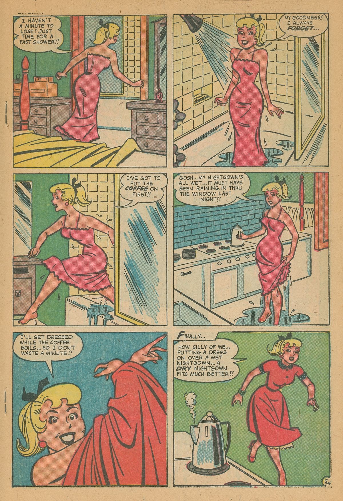Read online Sherry the Showgirl (1957) comic -  Issue #5 - 19