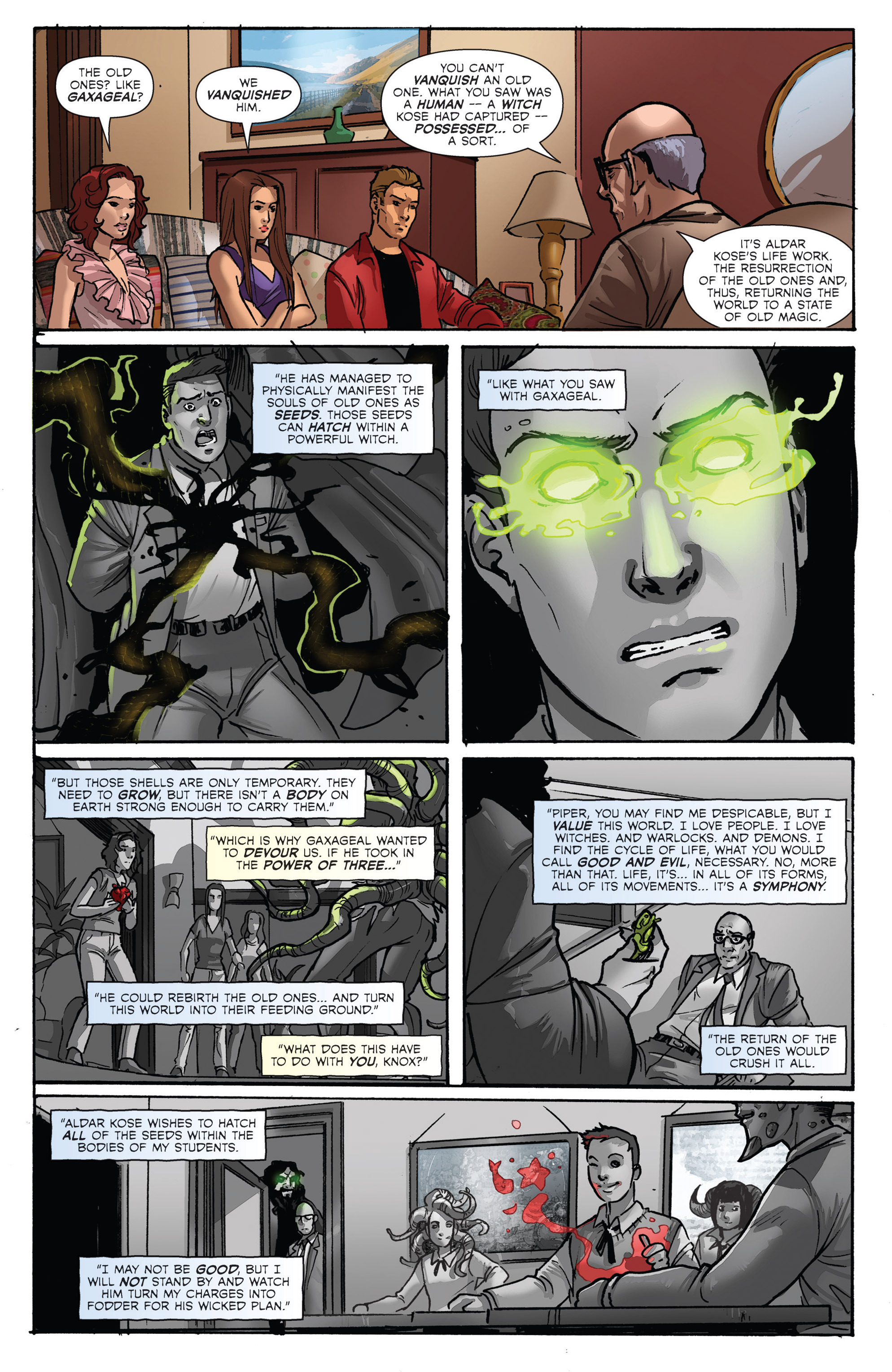 Read online Charmed Season 10 comic -  Issue #7 - 11