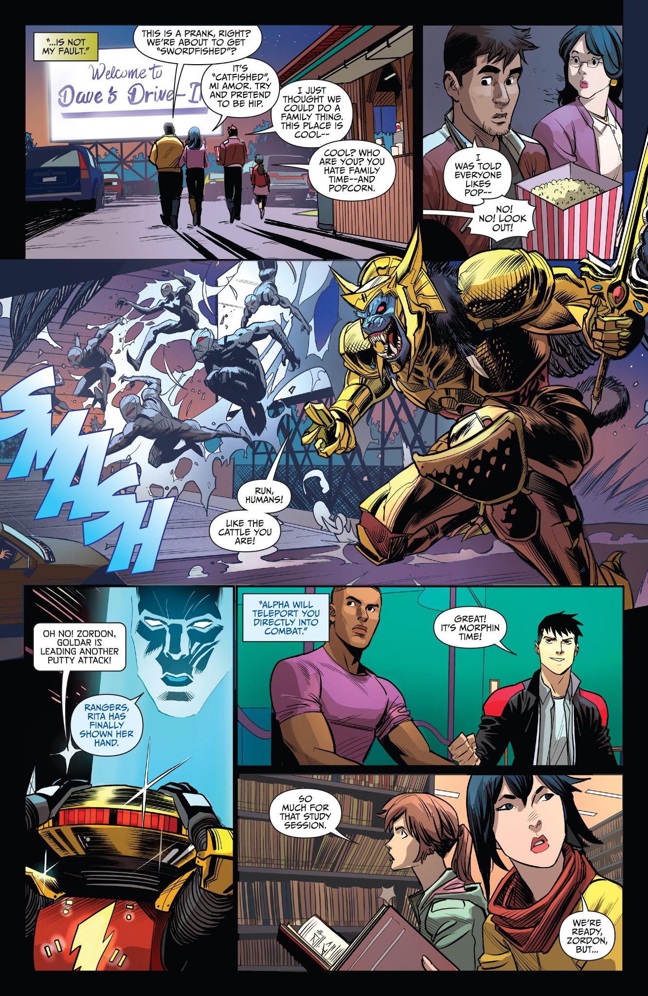 Read online Saban's Go Go Power Rangers comic -  Issue #6 - 9