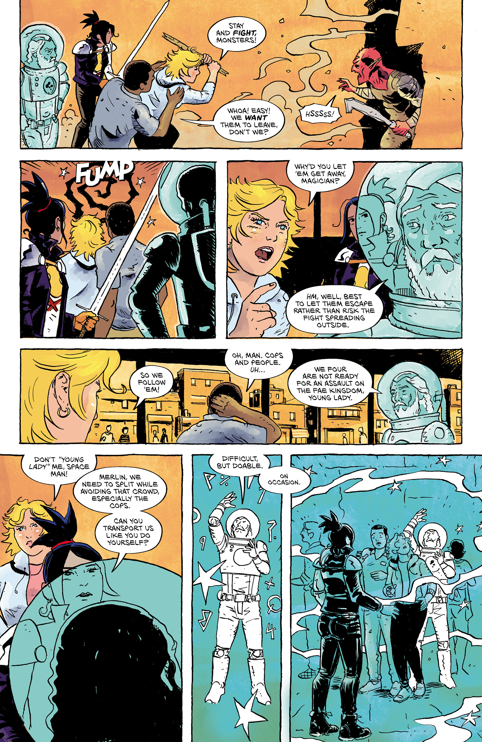 Read online The Once and Future Queen comic -  Issue #2 - 9