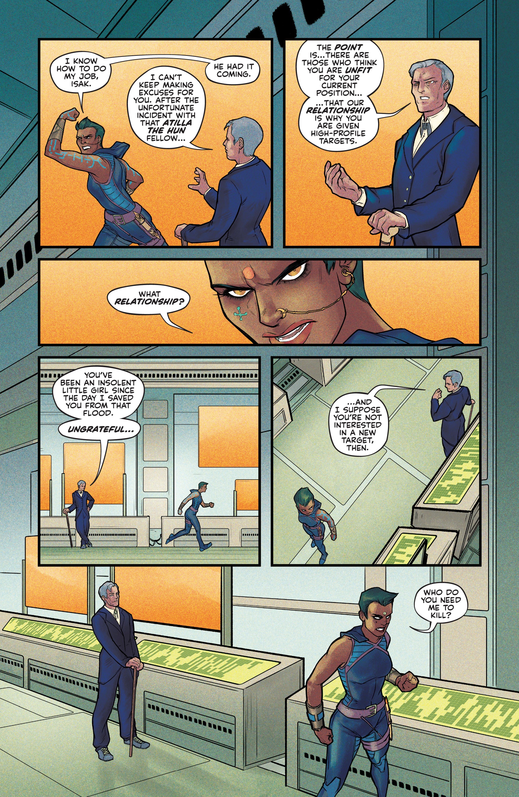 Read online Artemis and the Assassin comic -  Issue #1 - 11