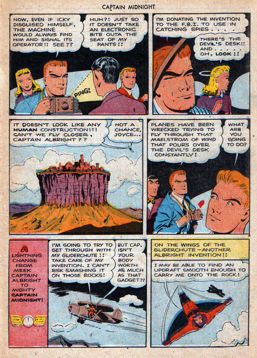 Read online Captain Midnight (1942) comic -  Issue #19 - 27