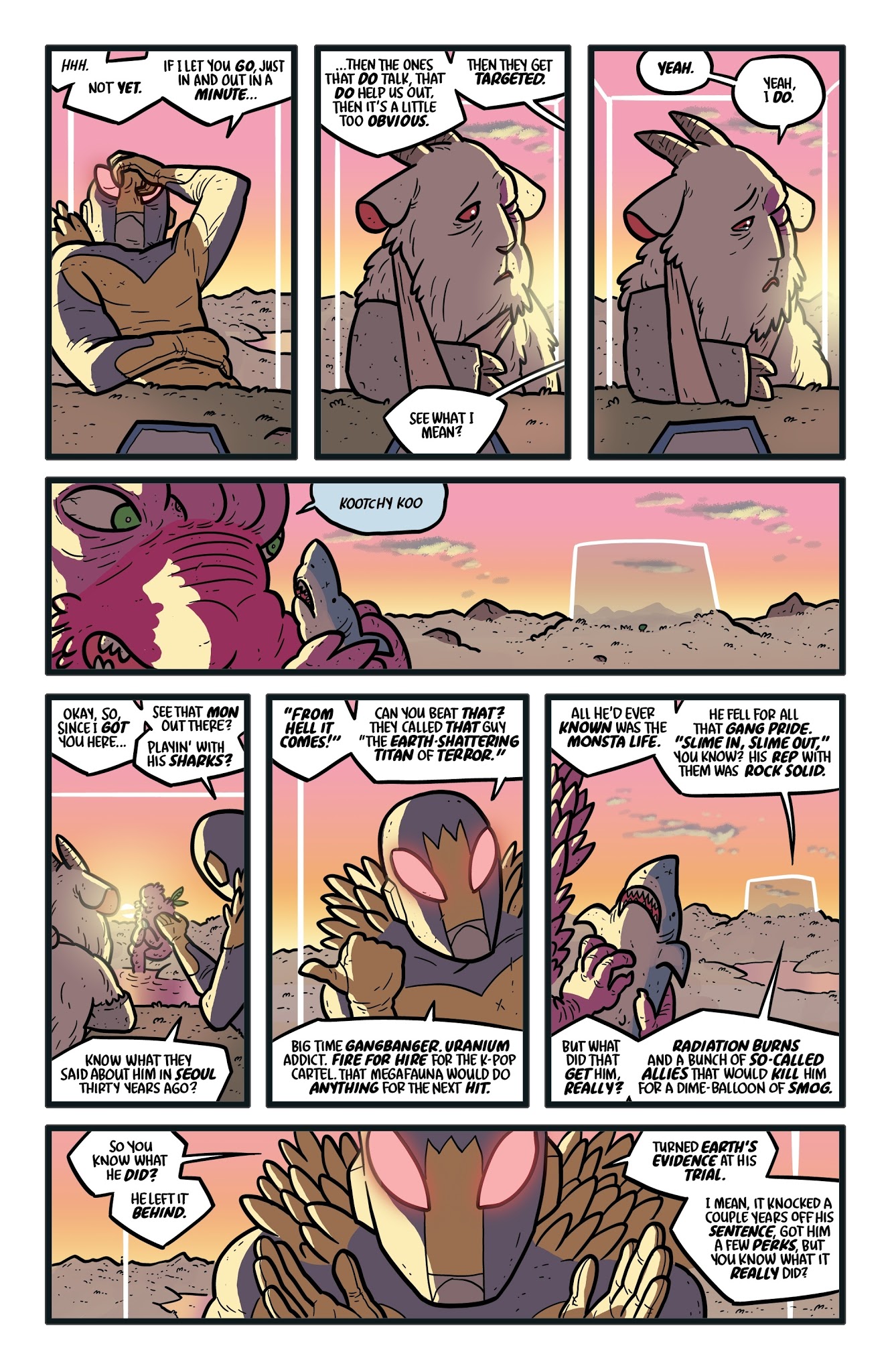 Read online Kaijumax: Season Three comic -  Issue #3 - 6