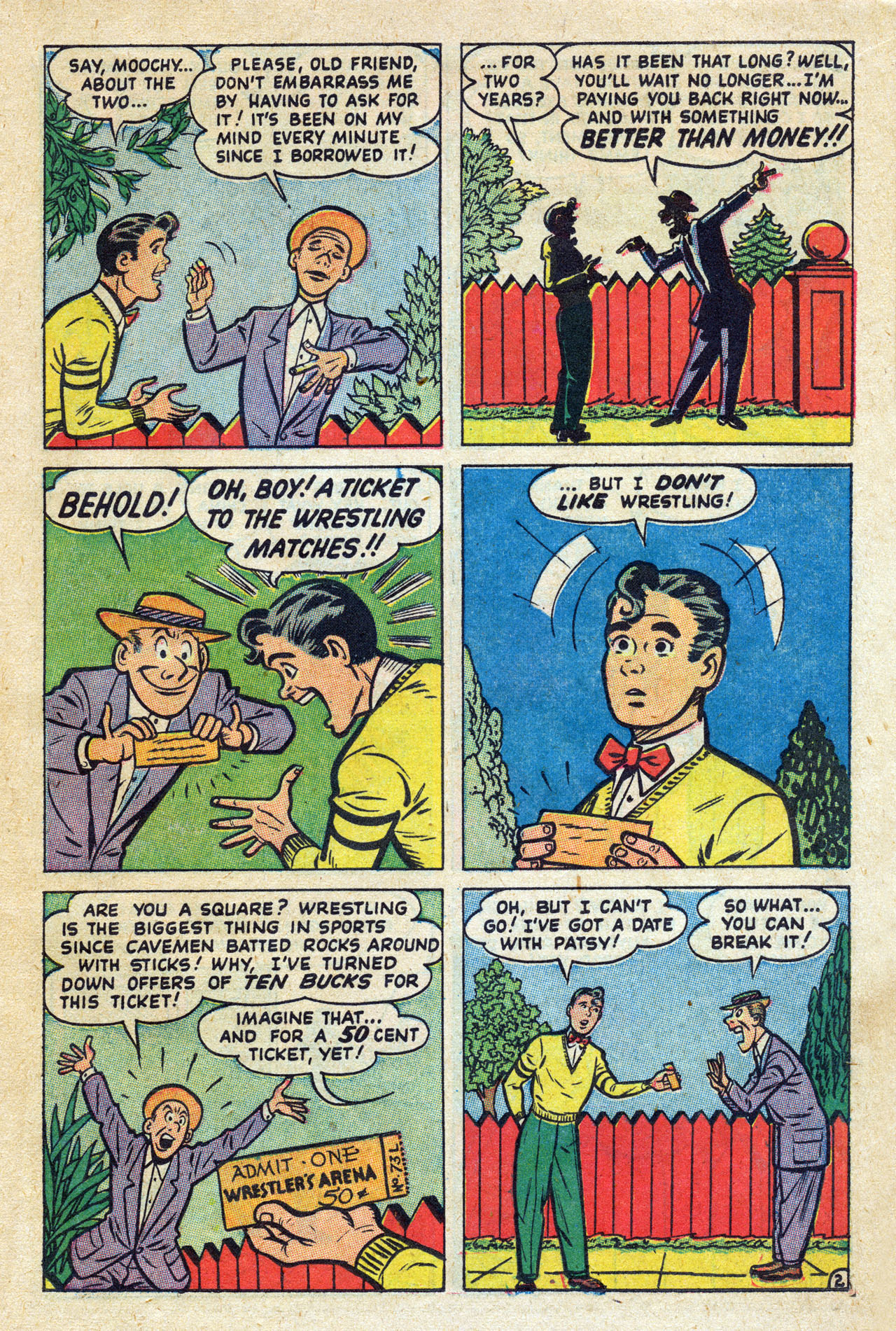Read online Patsy Walker comic -  Issue #36 - 17