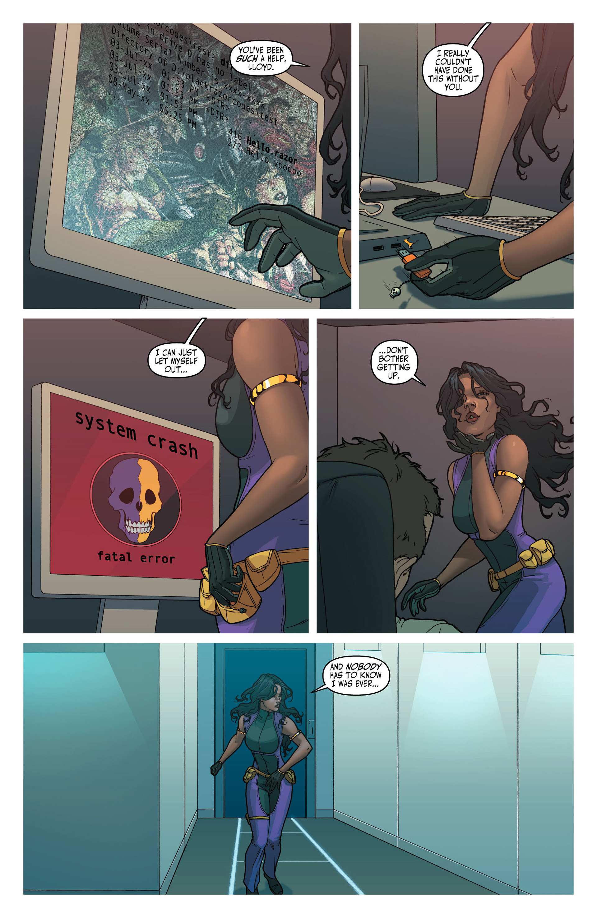 Read online Voodoo (2011) comic -  Issue #4 - 13