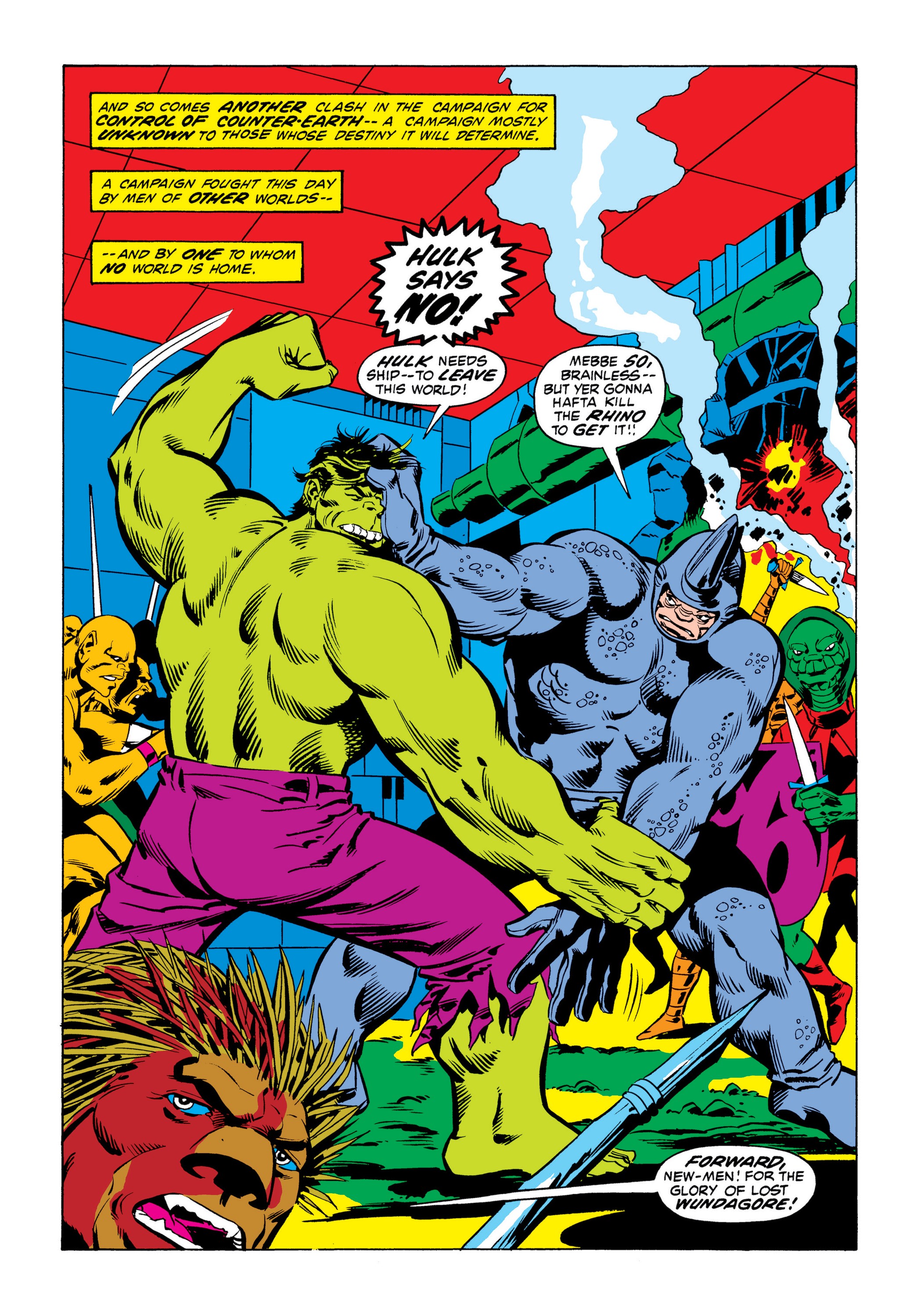 Read online Marvel Masterworks: The Incredible Hulk comic -  Issue # TPB 9 (Part 1) - 44