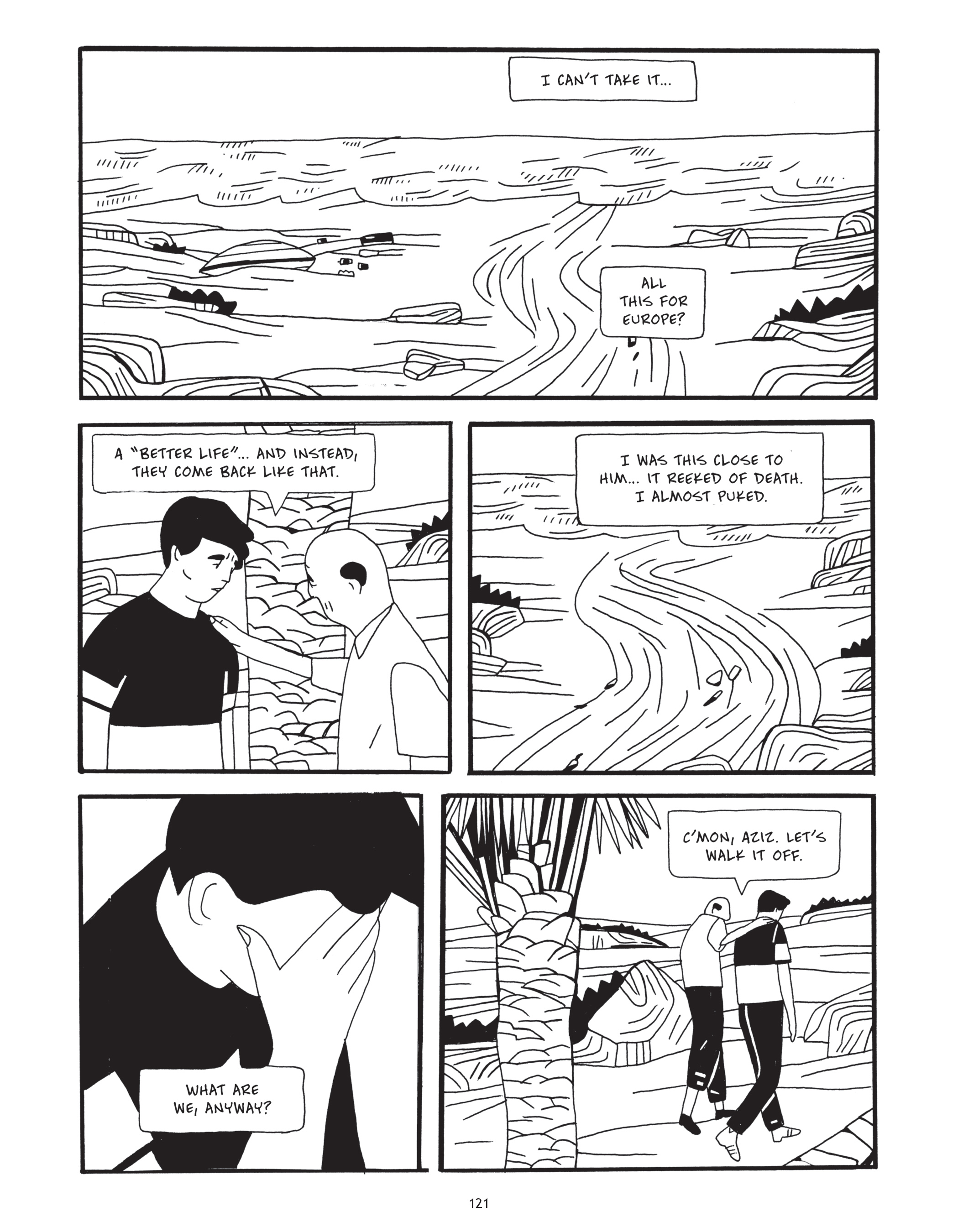 Read online After the Spring: A Story of Tunisian Youth comic -  Issue # TPB - 121