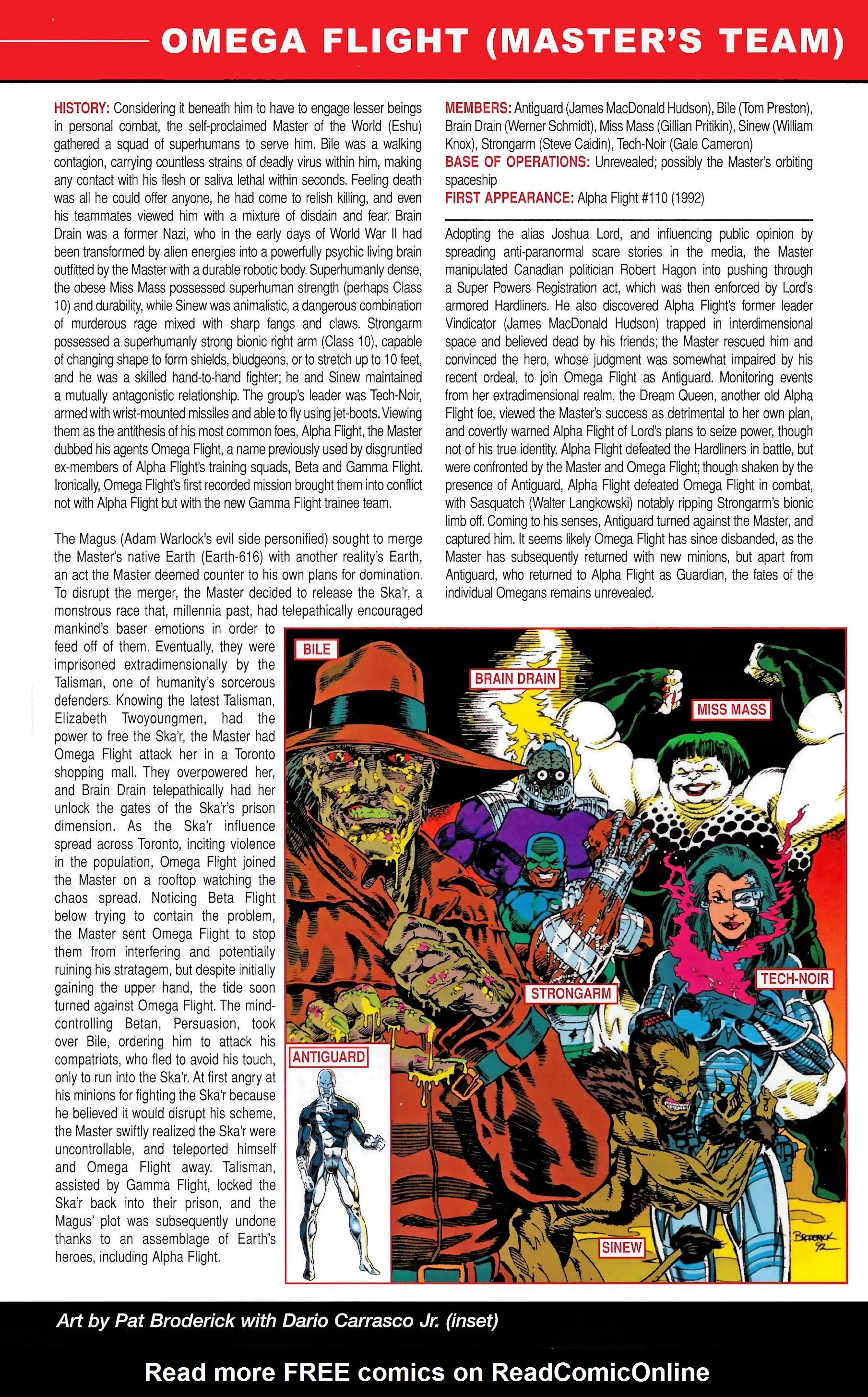 Read online Official Handbook of the Marvel Universe A to Z comic -  Issue # TPB 8 (Part 2) - 59