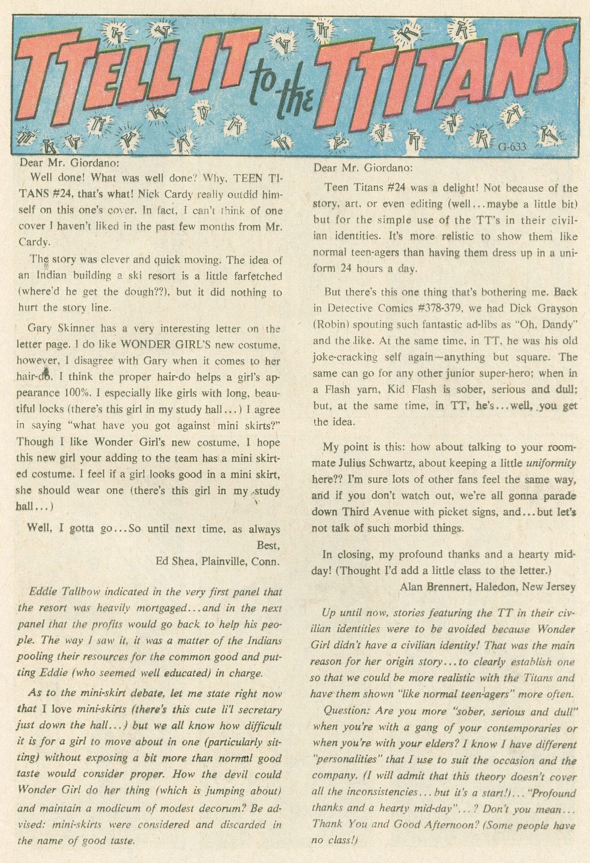 Read online Teen Titans (1966) comic -  Issue #26 - 29