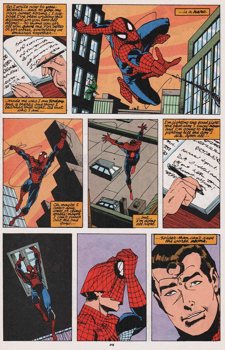 Read online The Spectacular Spider-Man (1976) comic -  Issue #196 - 23